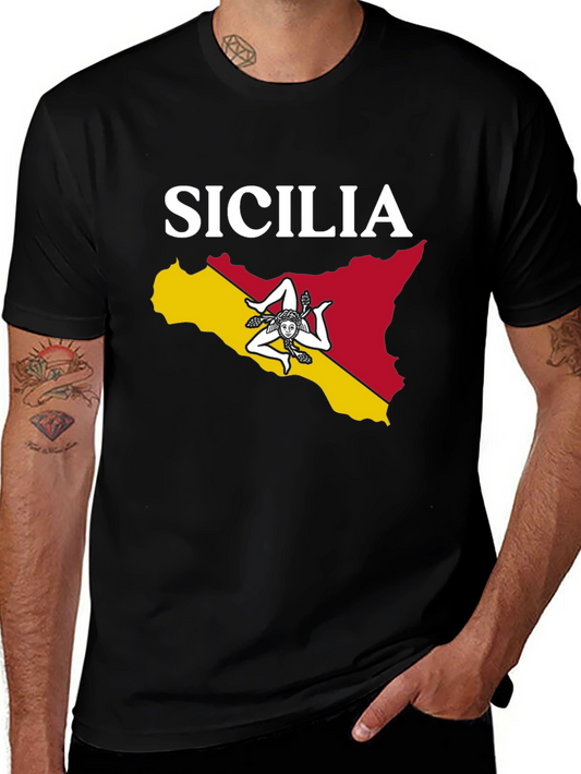 Sicilia T-Shirt - Italy Heritage Design