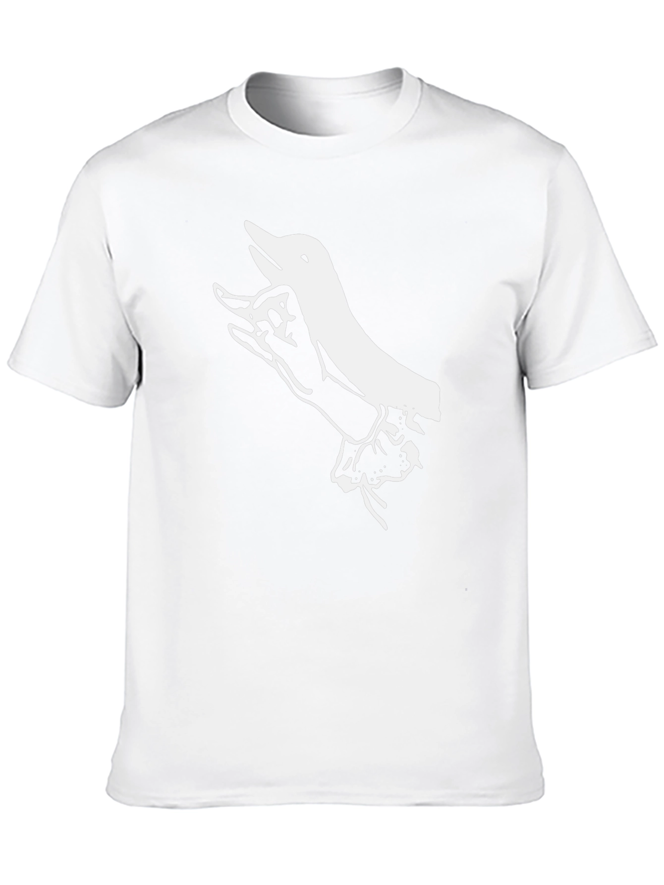 Hand Shadow Puppet T-Shirt - Black
