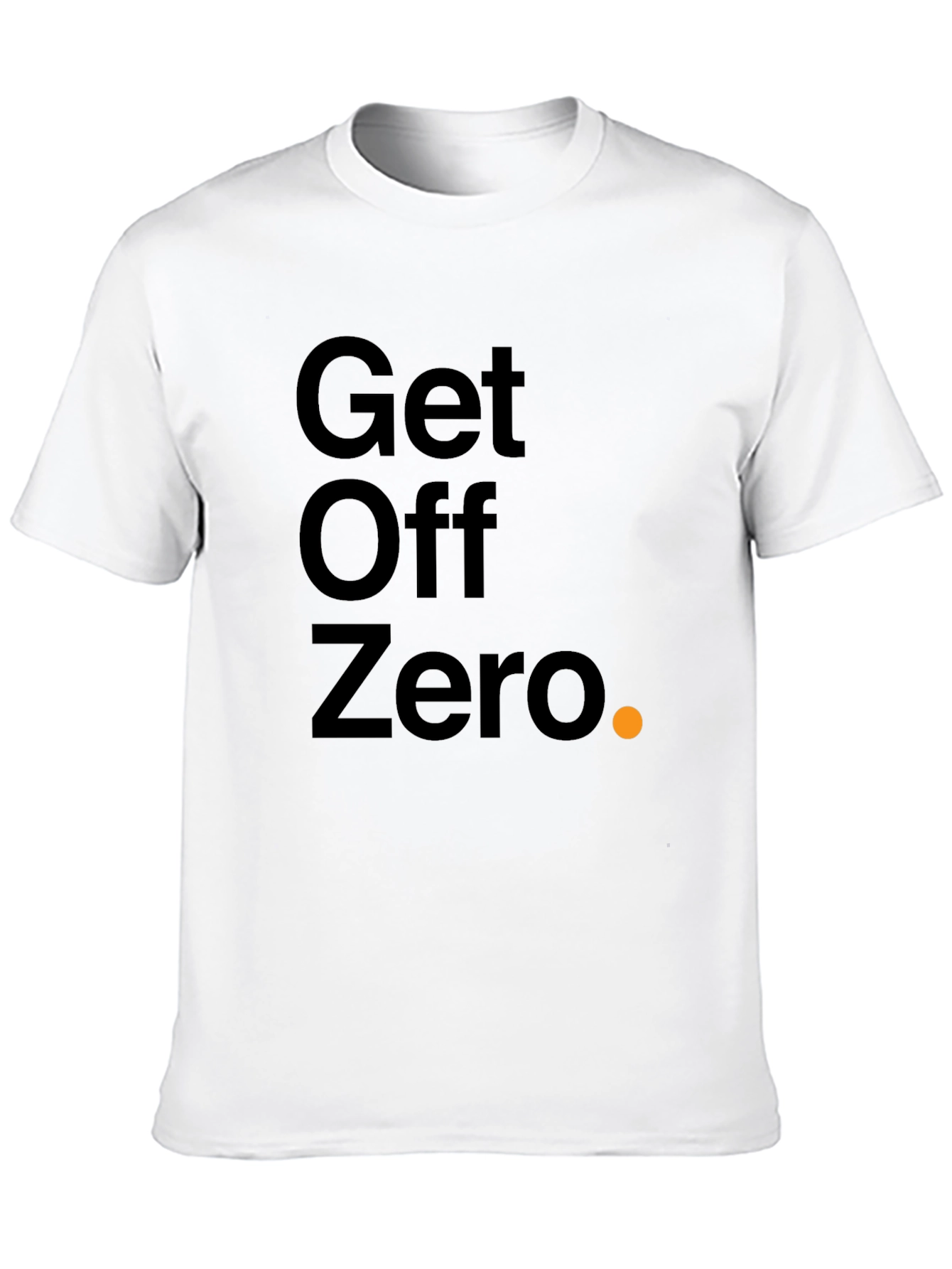 Get Off Zero Graphic Tee - Stylish Comfort