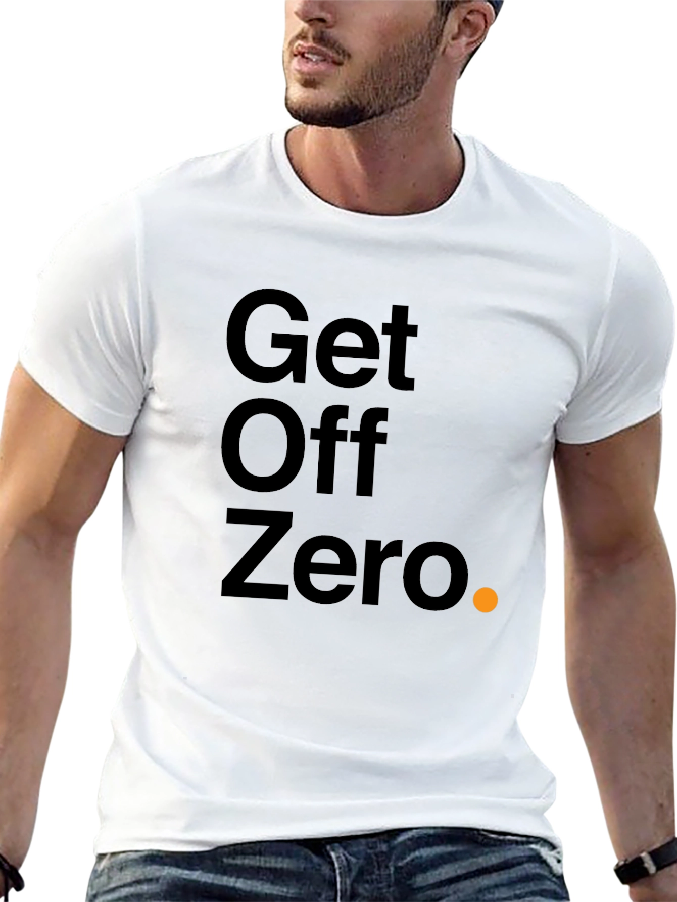 Get Off Zero Graphic Tee - Stylish Comfort