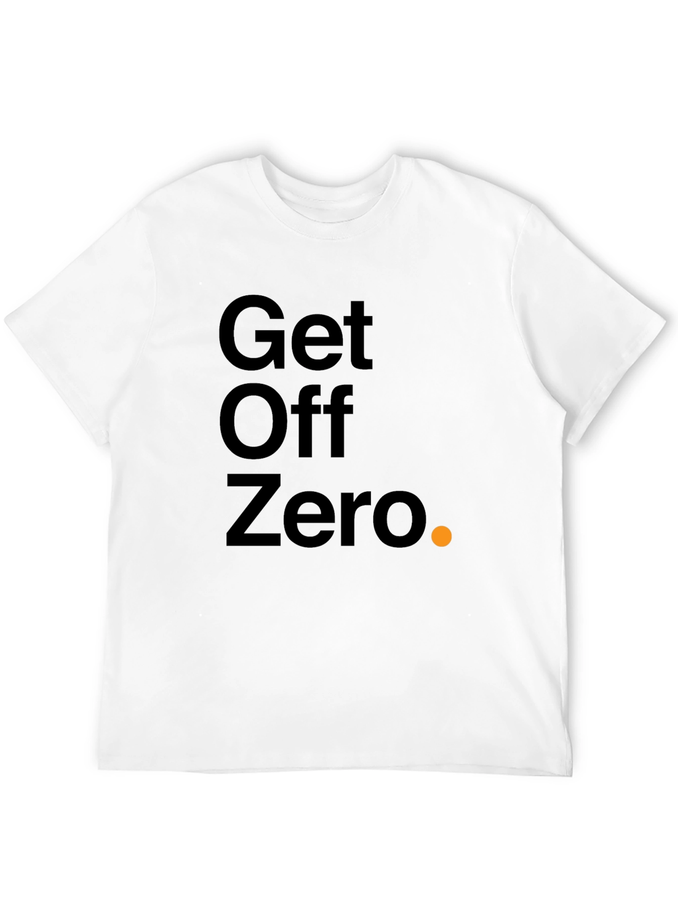 Get Off Zero Graphic Tee - Stylish Comfort