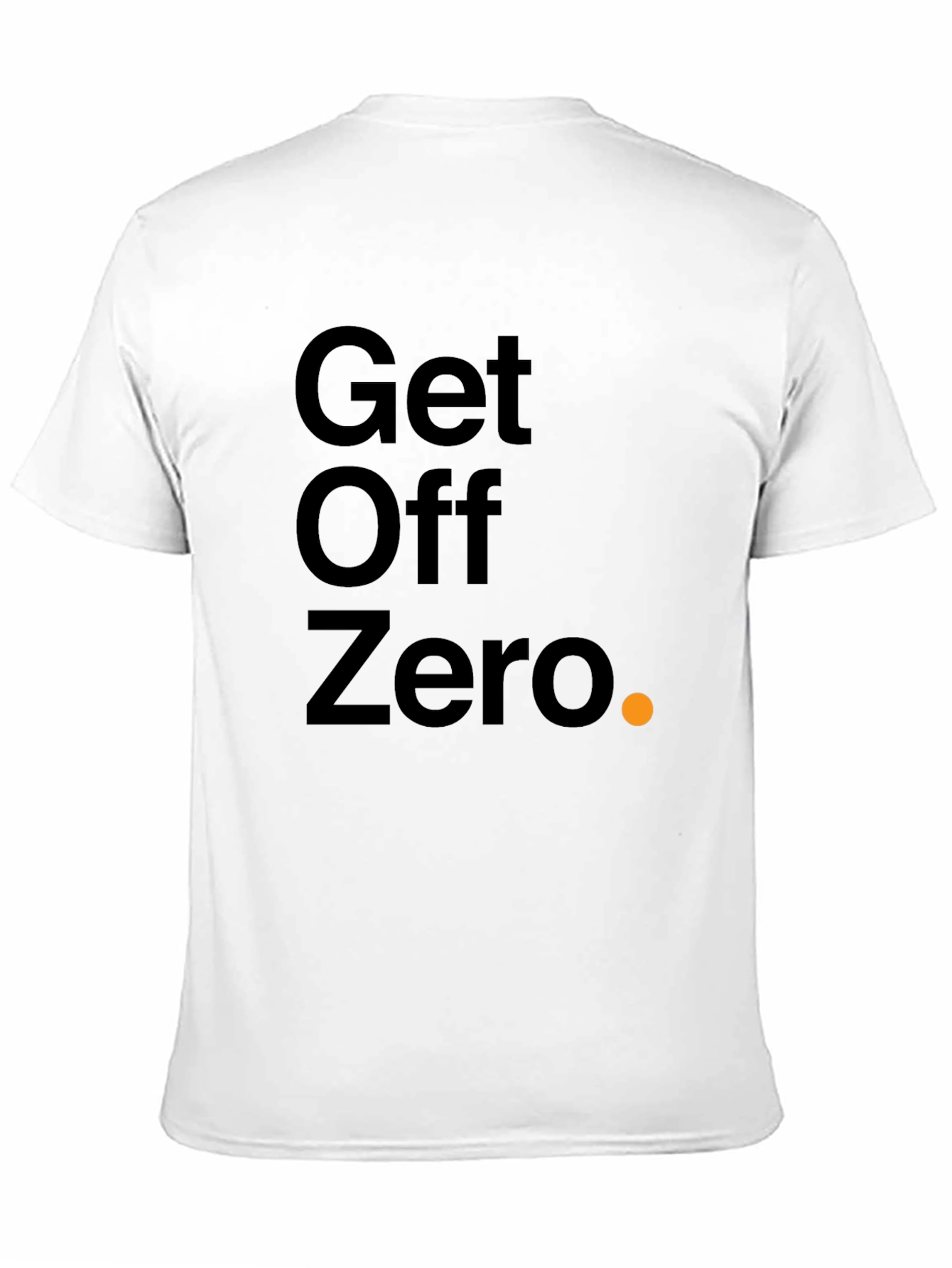 Get Off Zero Graphic Tee - Stylish Comfort