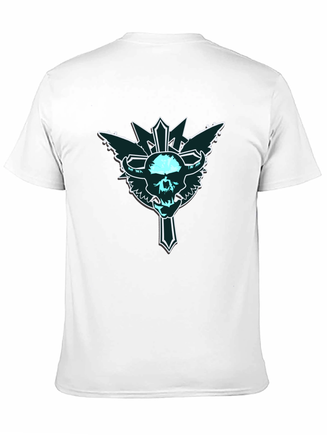 Skull Cross Black T-Shirt
