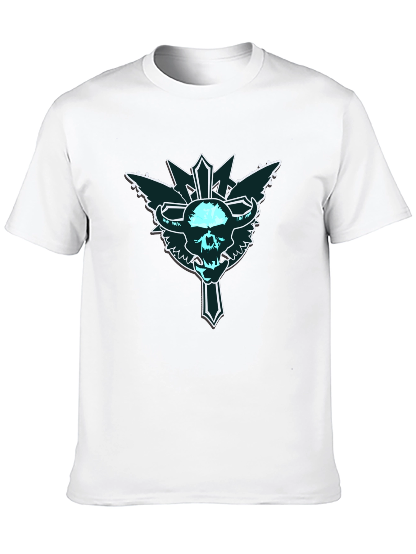Skull Cross Black T-Shirt