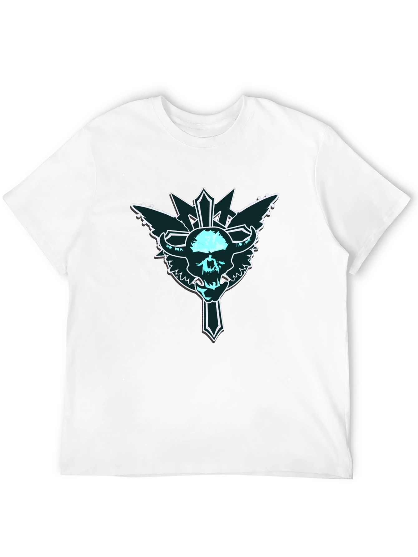 Skull Cross Black T-Shirt