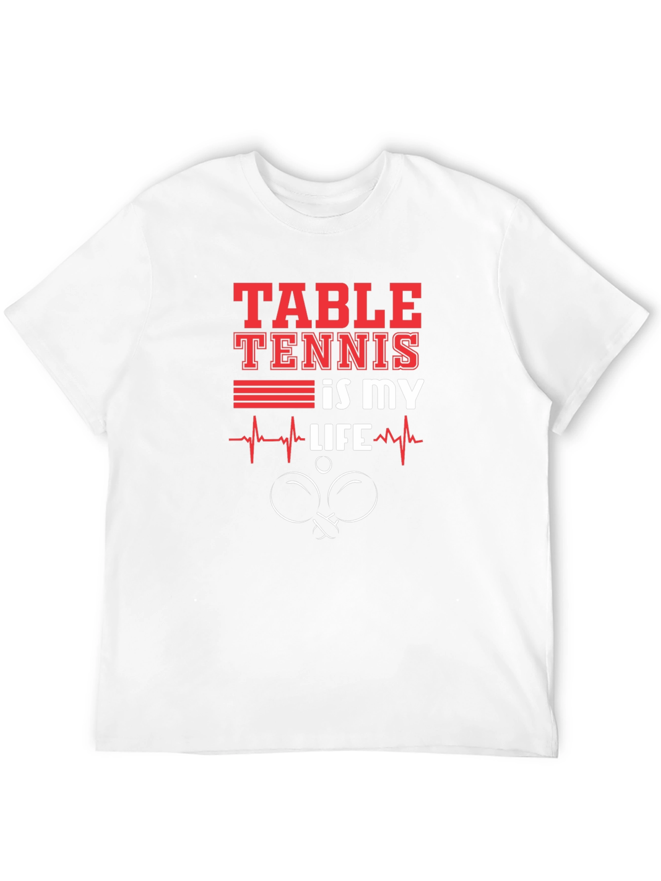 Table Tennis Is My Life Graphic Tee