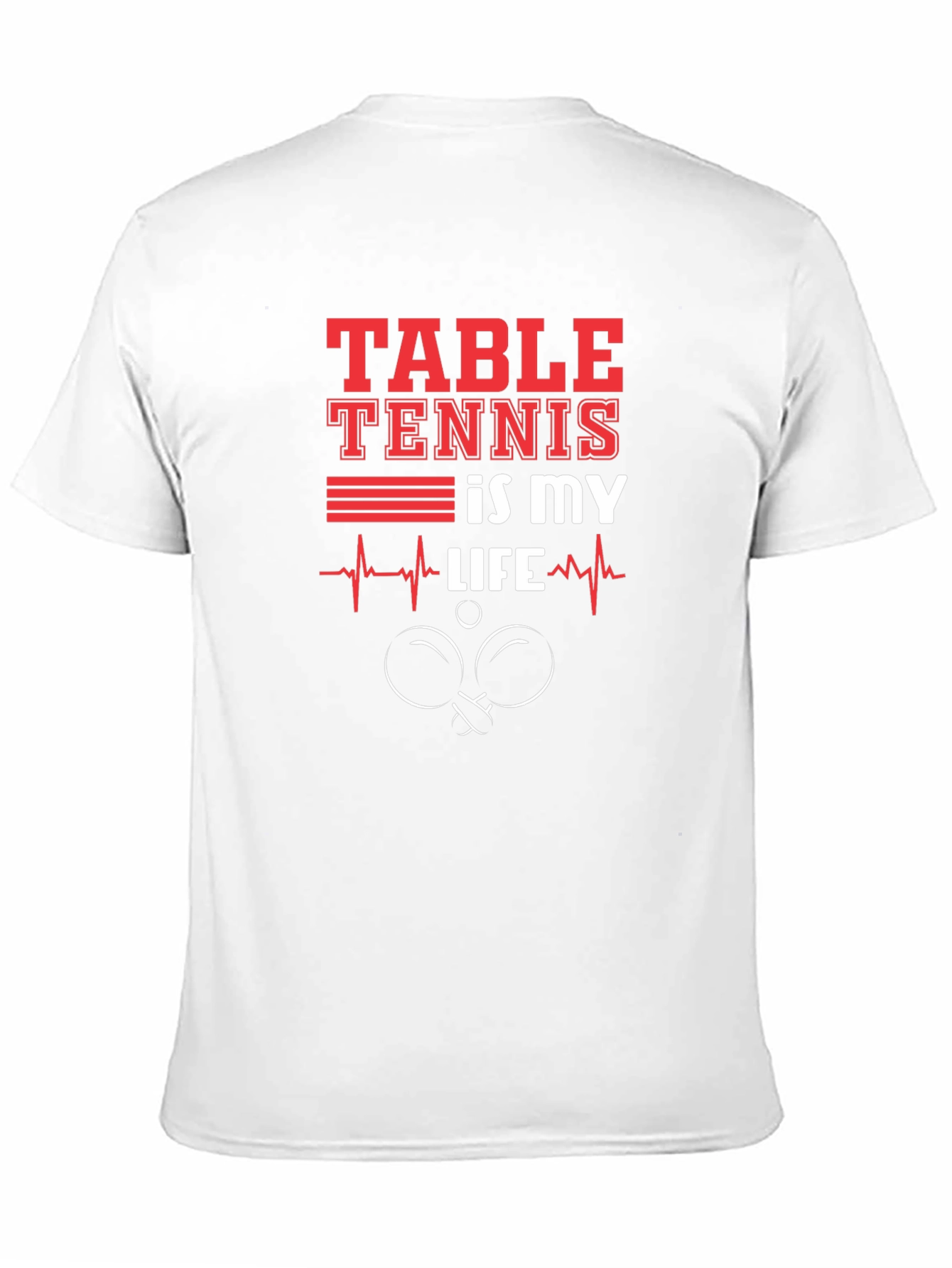 Table Tennis Is My Life Graphic Tee