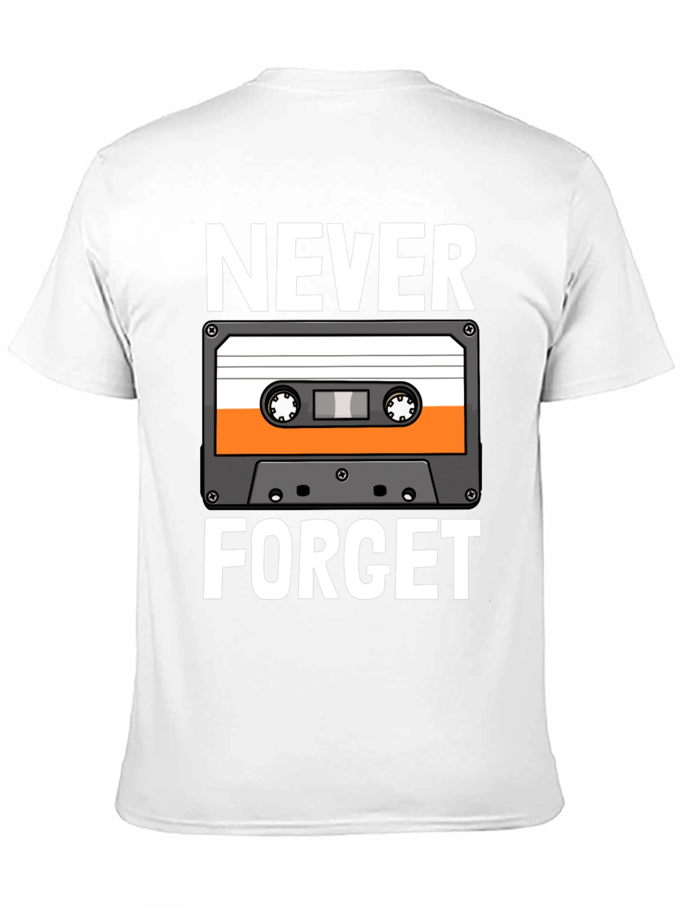 Never Forget Cassette Tape Graphic Tee