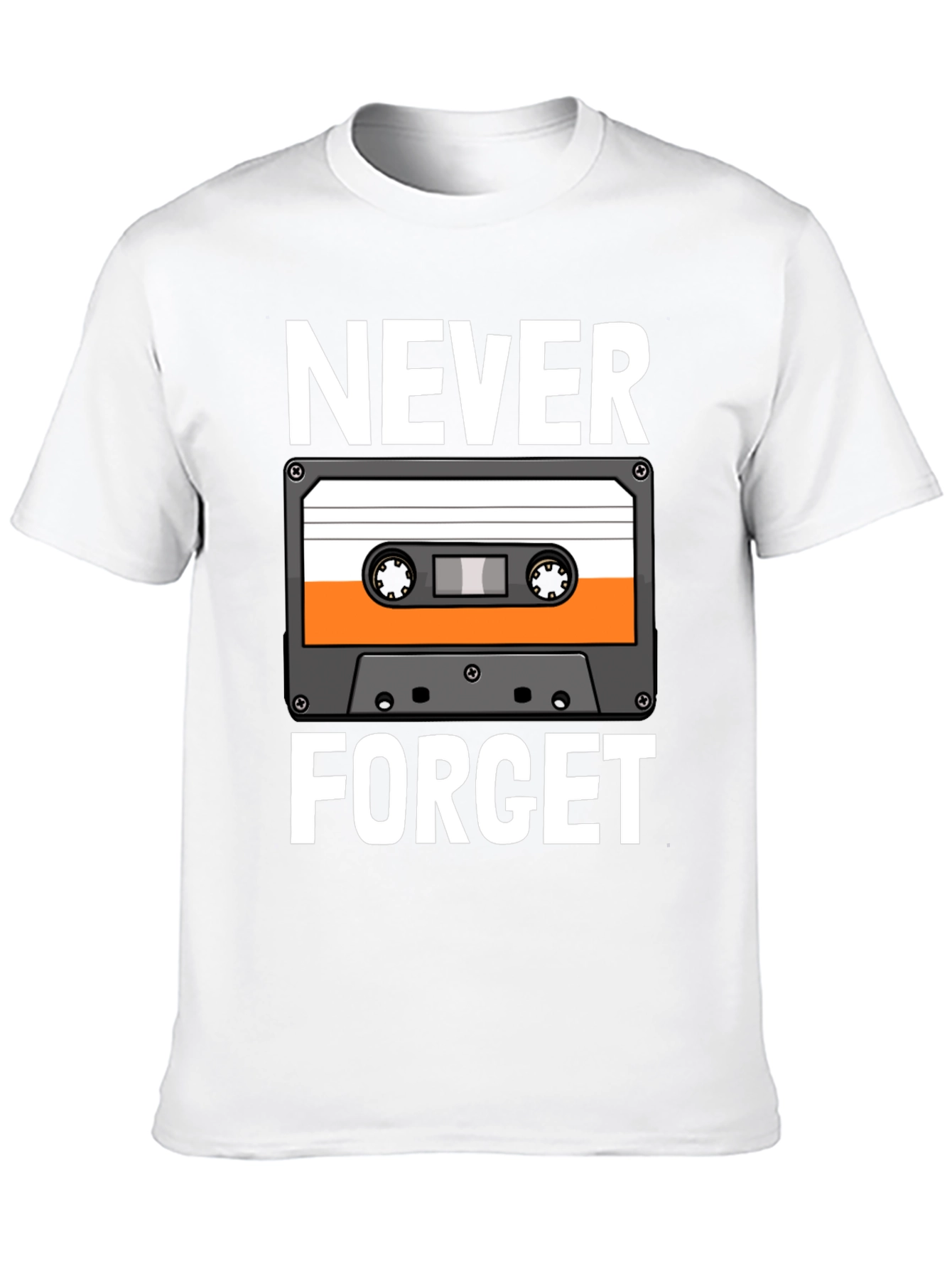 Never Forget Cassette Tape Graphic Tee