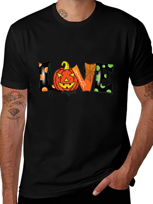 Halloween Pumpkin LOVE Graphic Tee