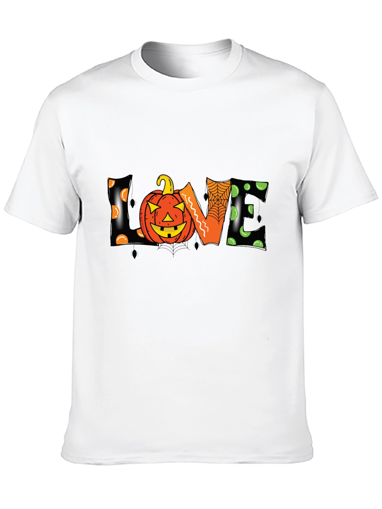 Halloween Pumpkin LOVE Graphic Tee