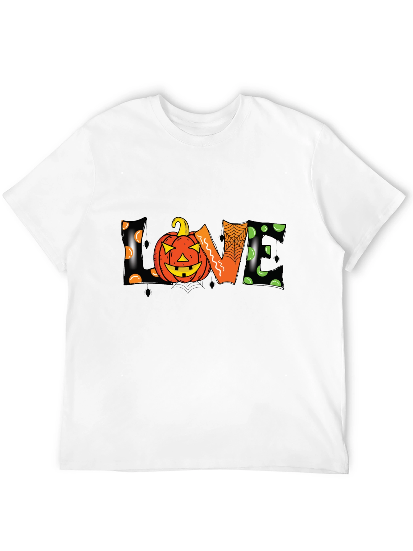Halloween Pumpkin LOVE Graphic Tee