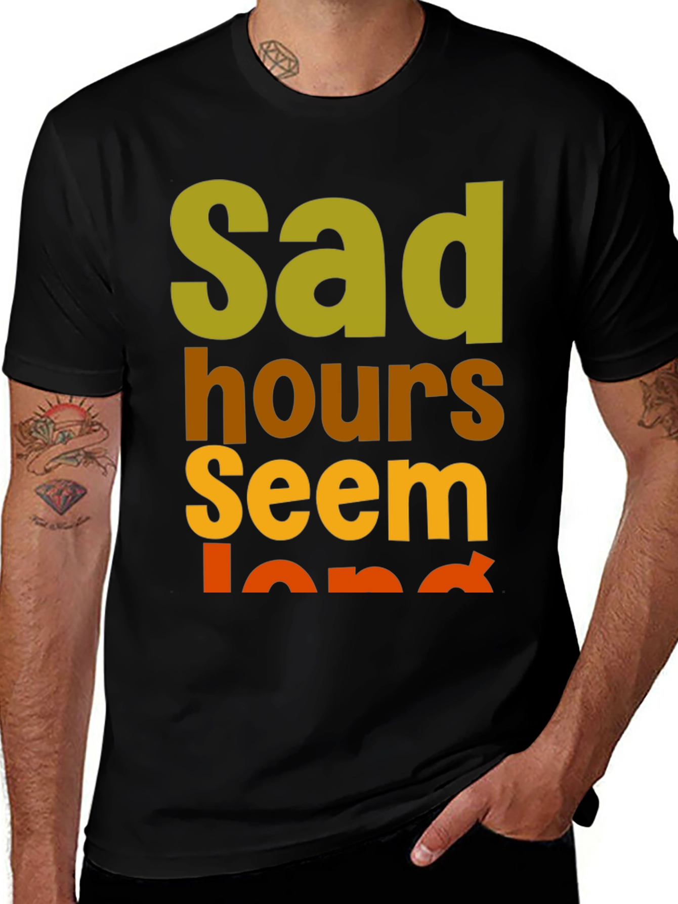 Sad Hours Seem Long T-Shirt