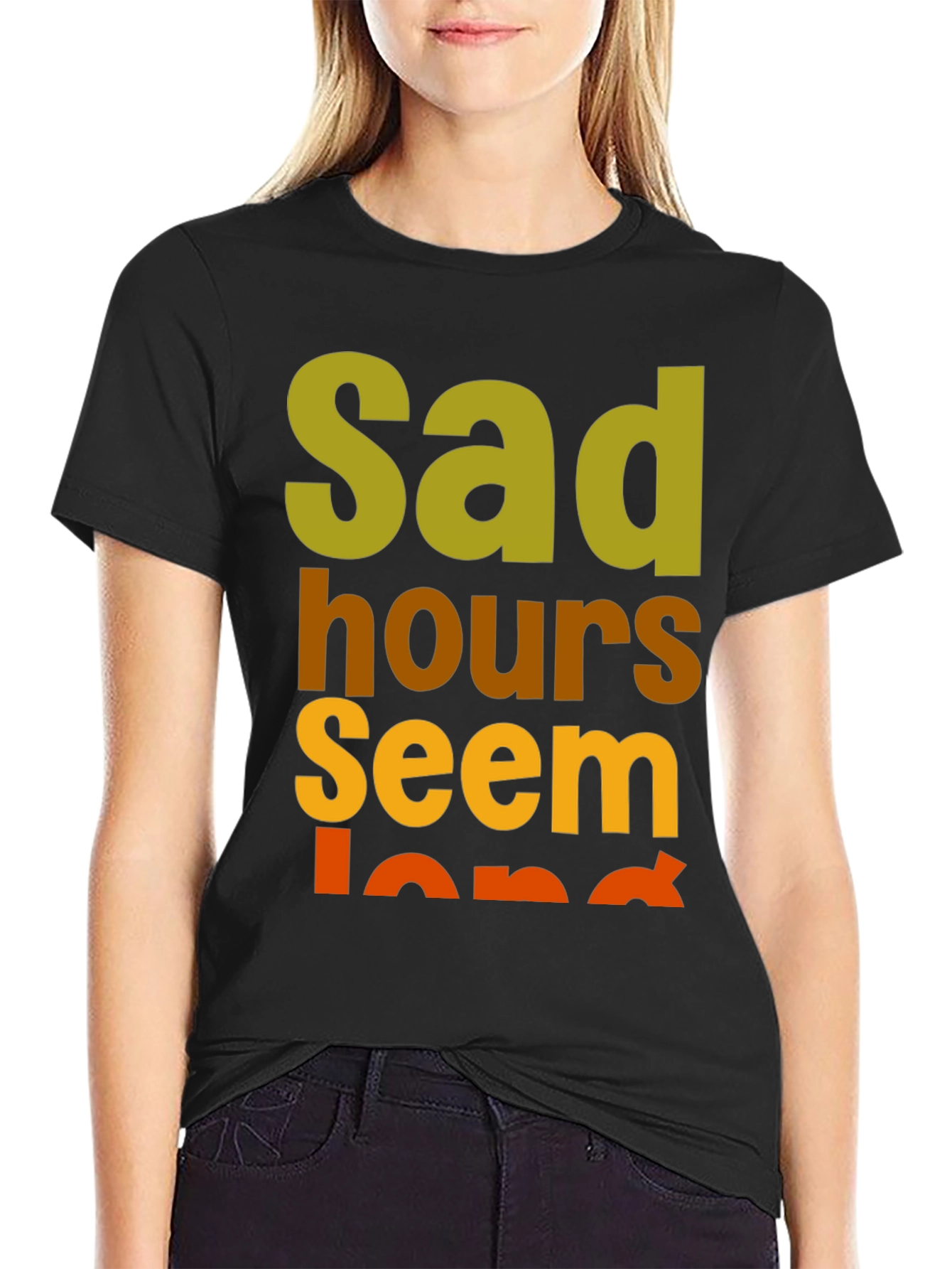 Sad Hours Seem Long T-Shirt