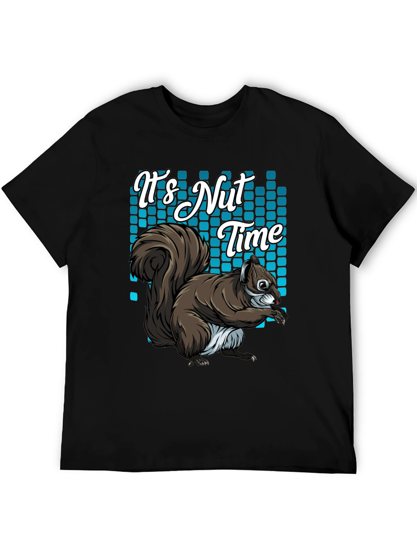 Its Nut Time Squirrel Graphic T-Shirt