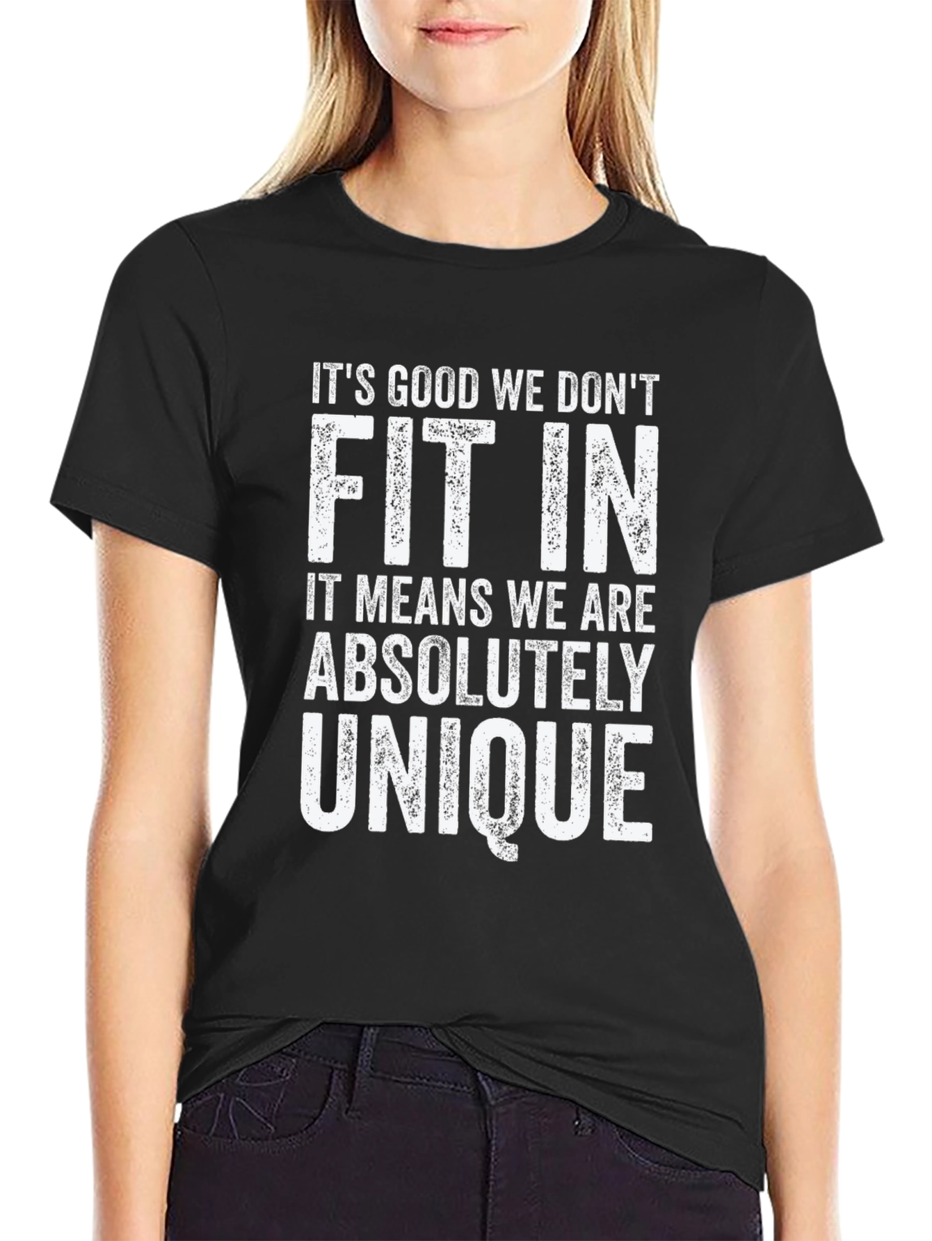 Unique Quote Graphic T-Shirt