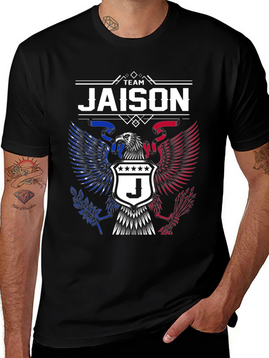 Team Jaison Eagle Crest Graphic T-Shirt