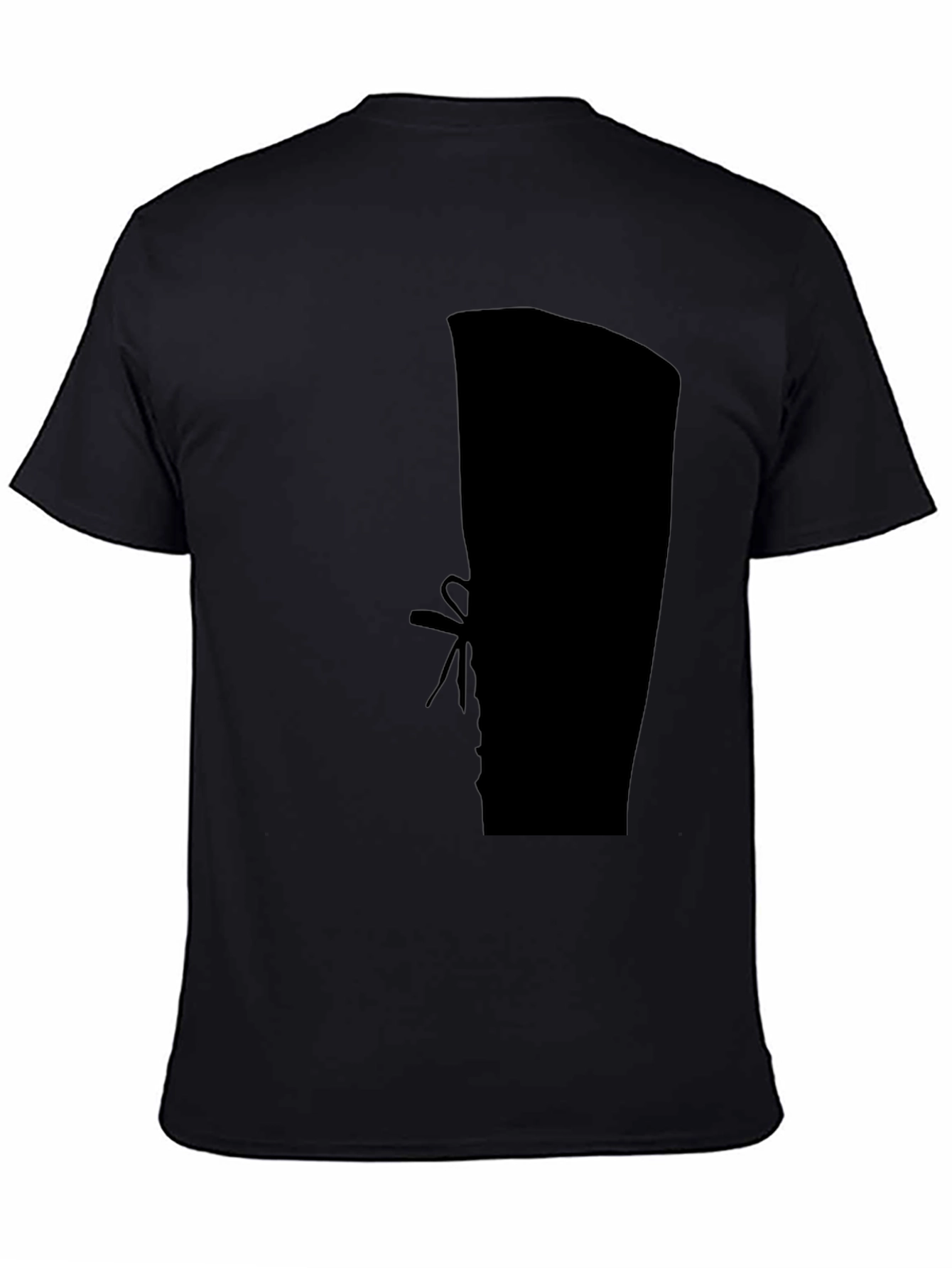 Silhouette Boot Print Black T-Shirt