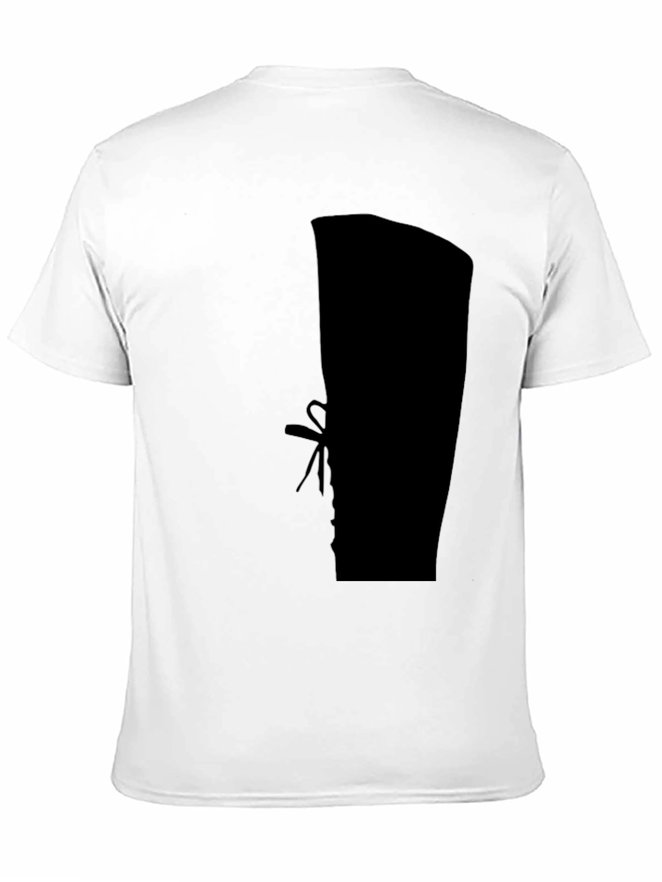 Silhouette Boot Print Black T-Shirt