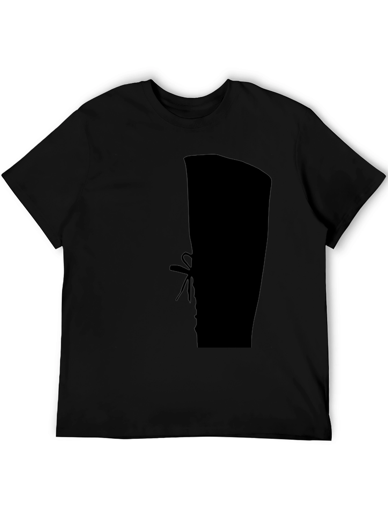 Silhouette Boot Print Black T-Shirt