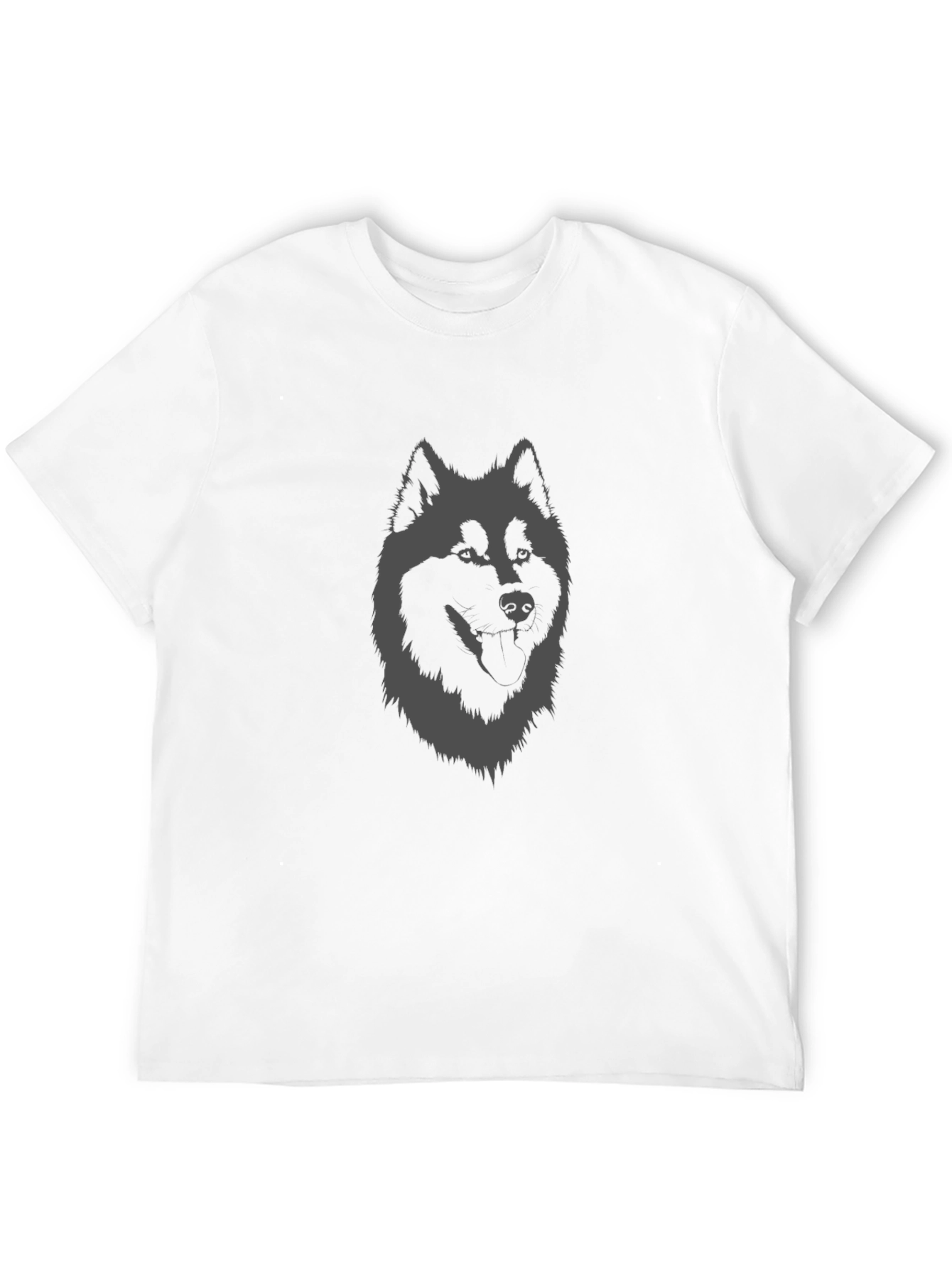 Wolf Graphic Print Tee - Stylish & Comfortable