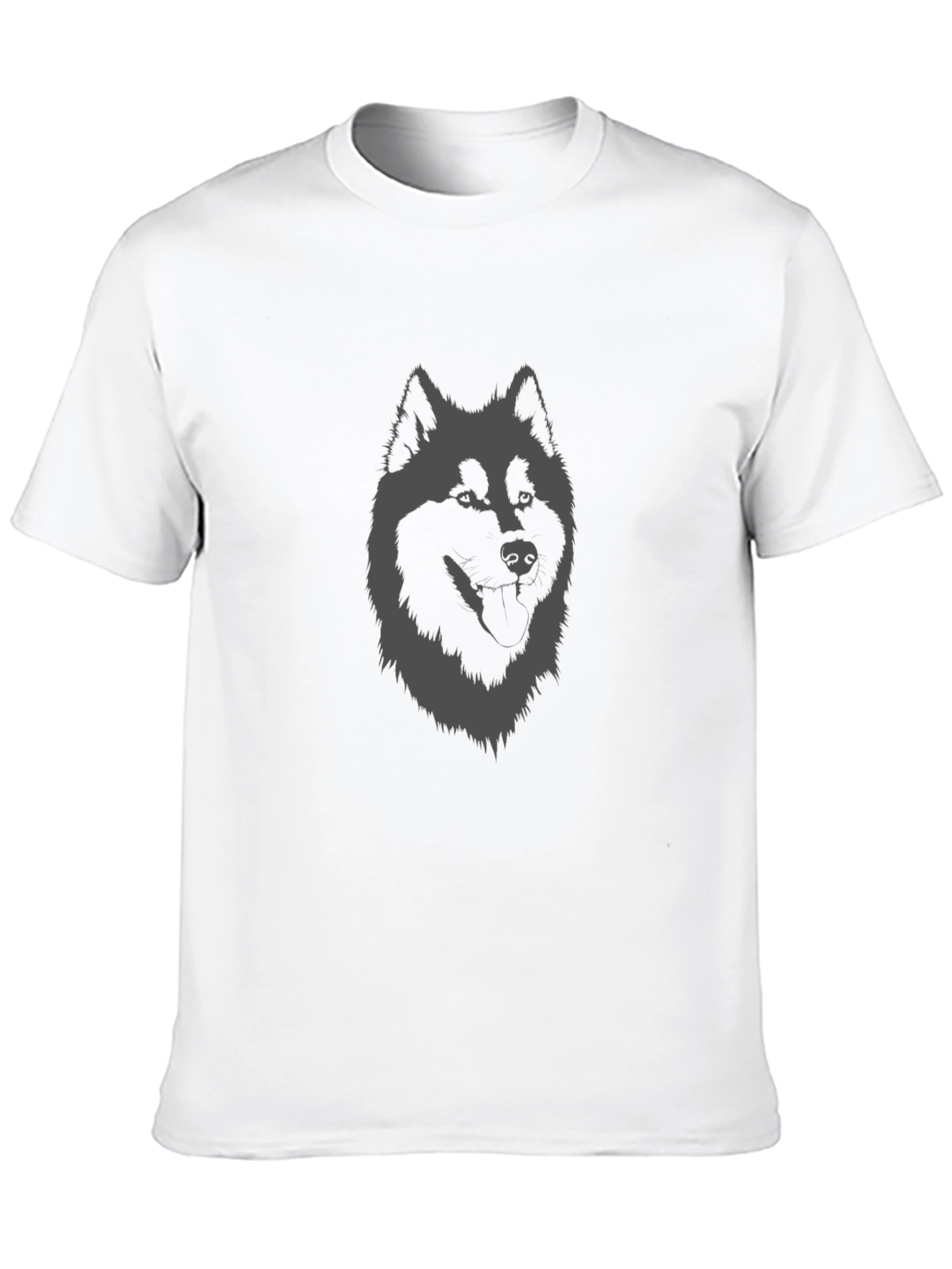 Wolf Graphic Print Tee - Stylish & Comfortable