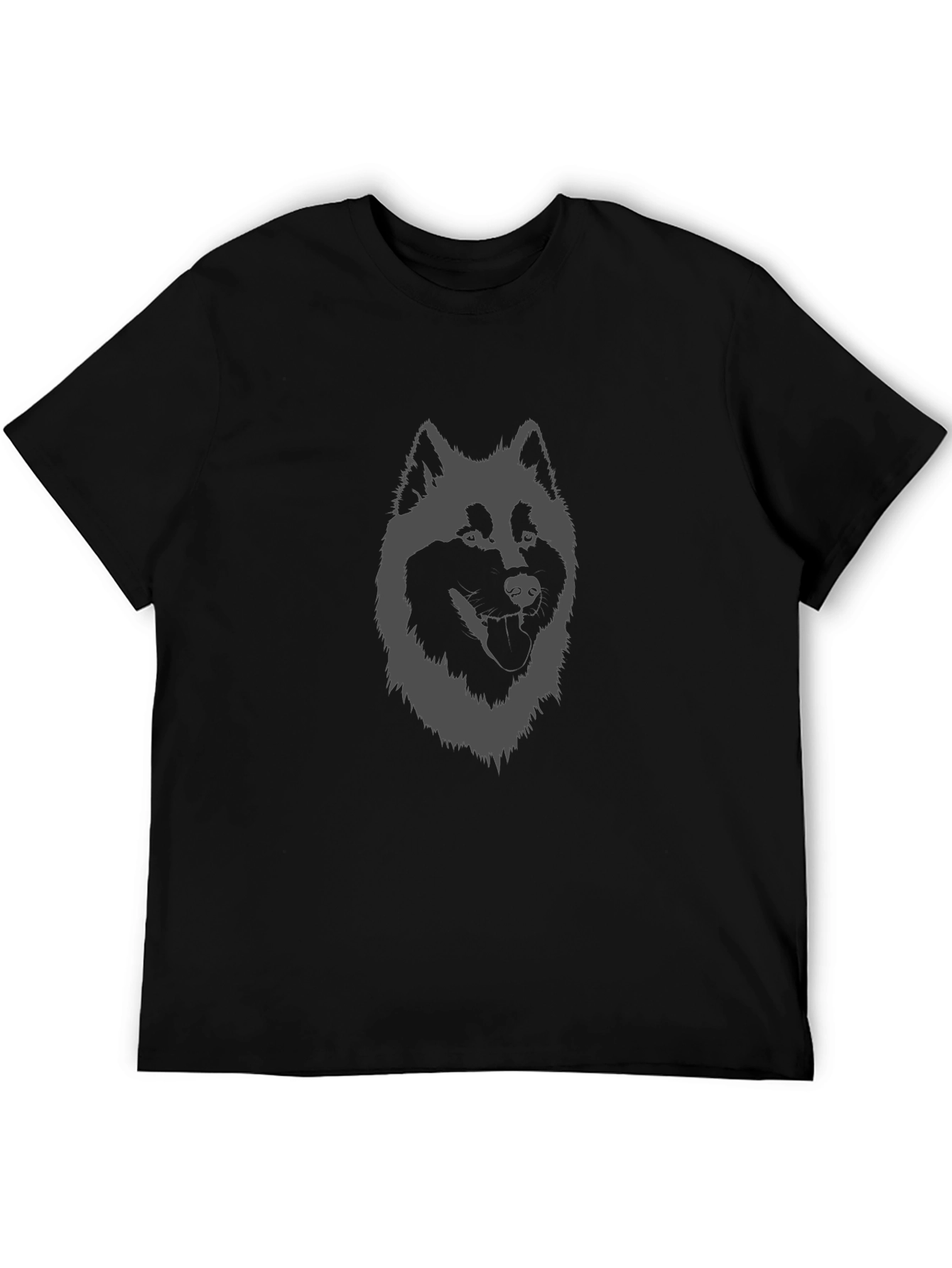 Wolf Graphic Print Tee - Stylish & Comfortable