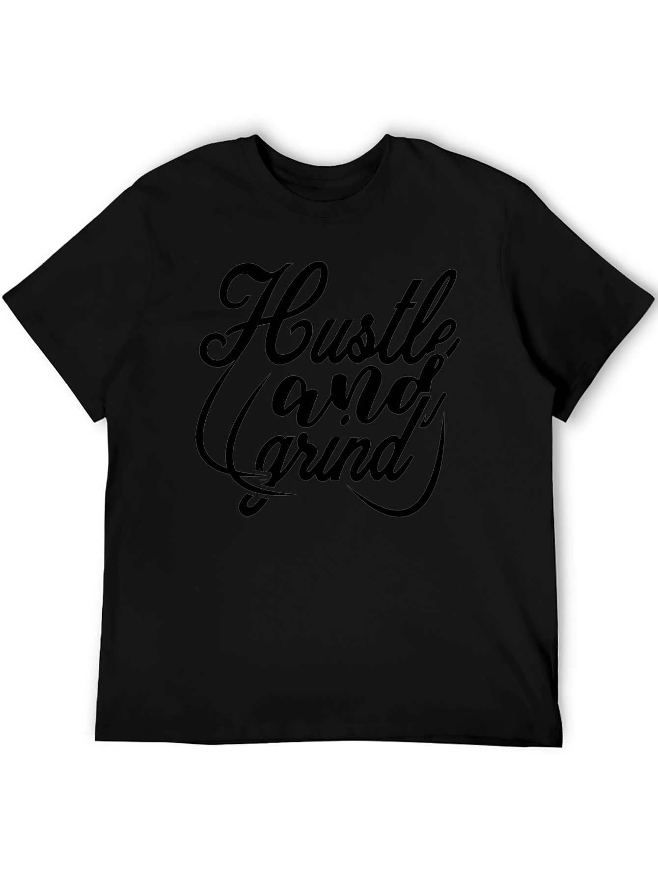 Hustle and Grind Black T-Shirt