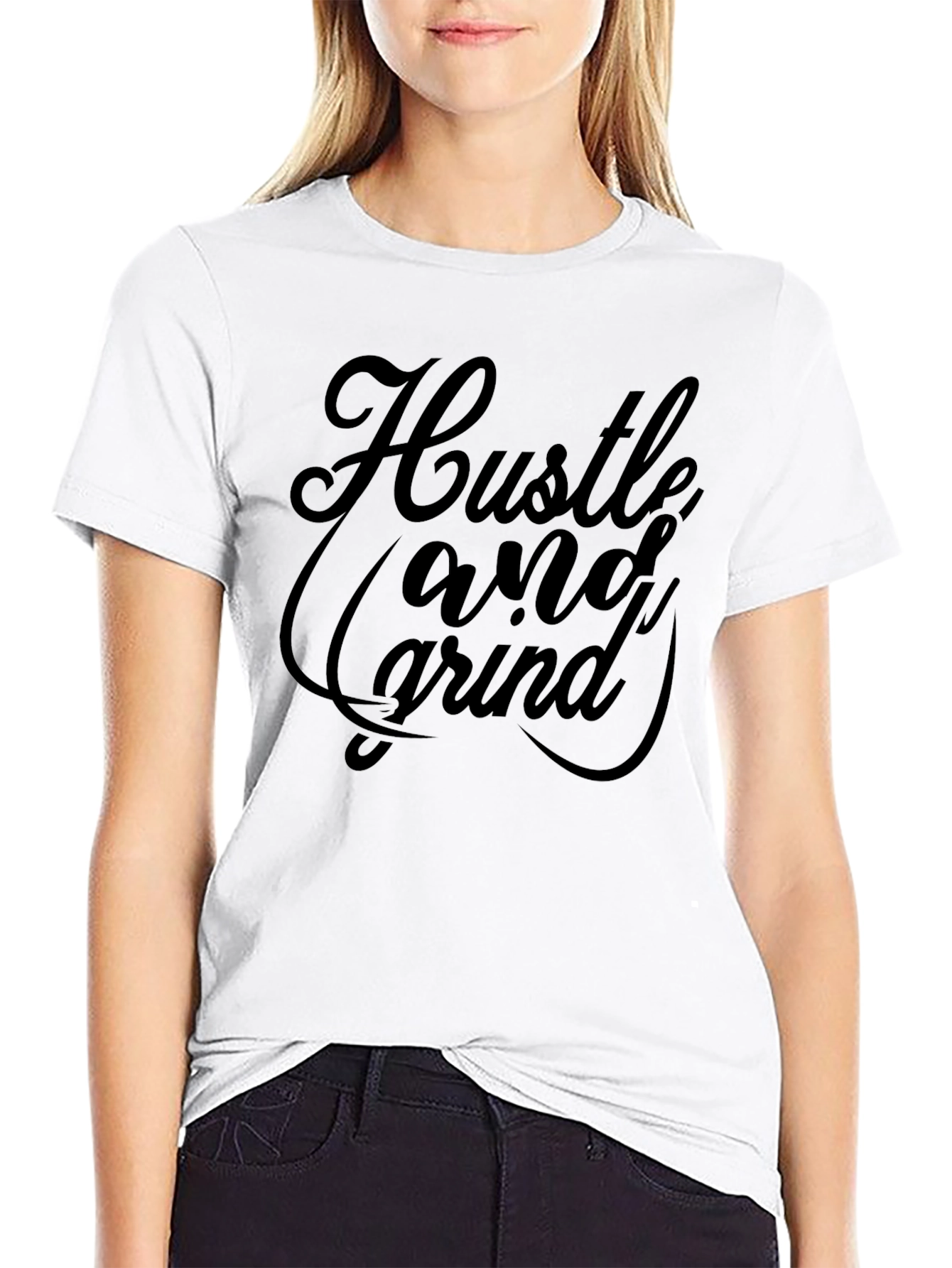 Hustle and Grind Black T-Shirt