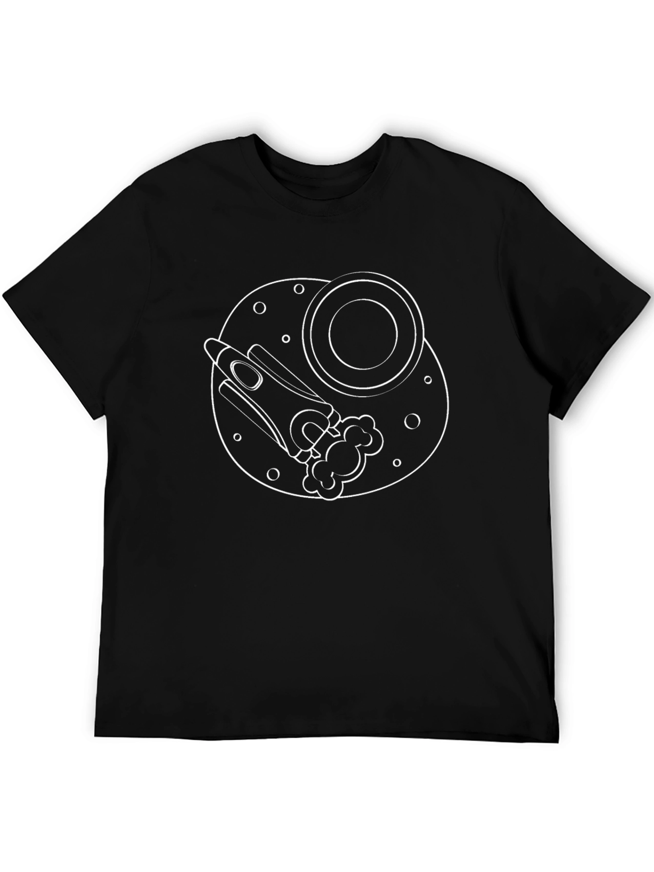 Space Shuttle Tee - Retro Graphic Print