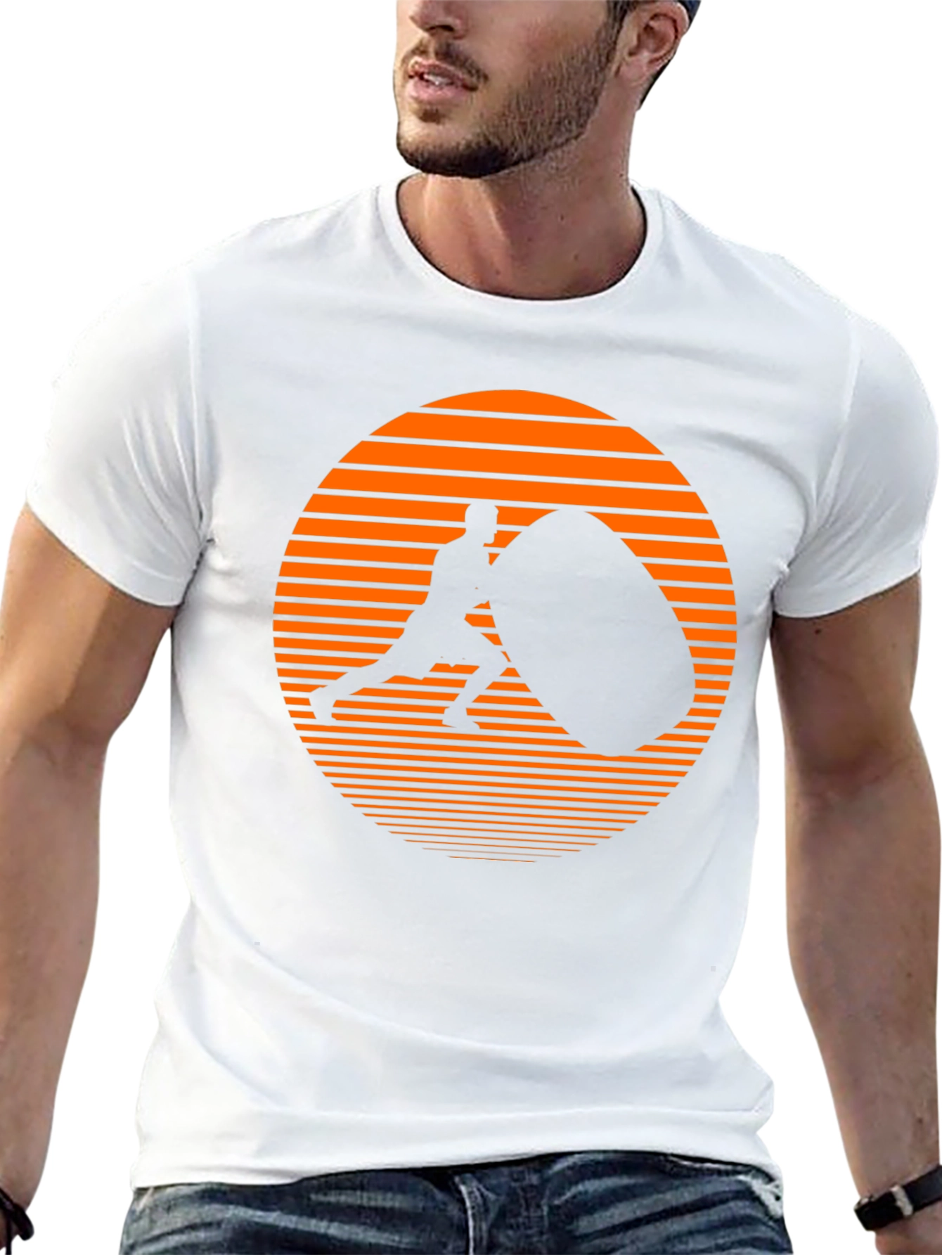 Atlas Stone Black Graphic T-Shirt