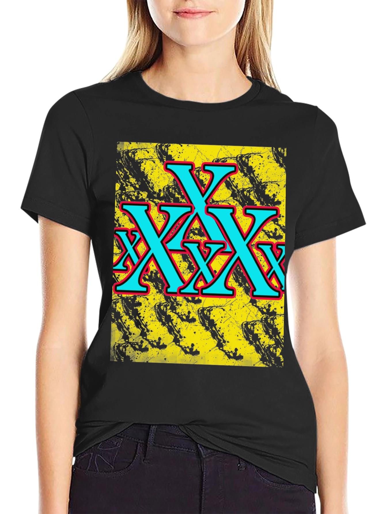 Abstract Triple X T-Shirt