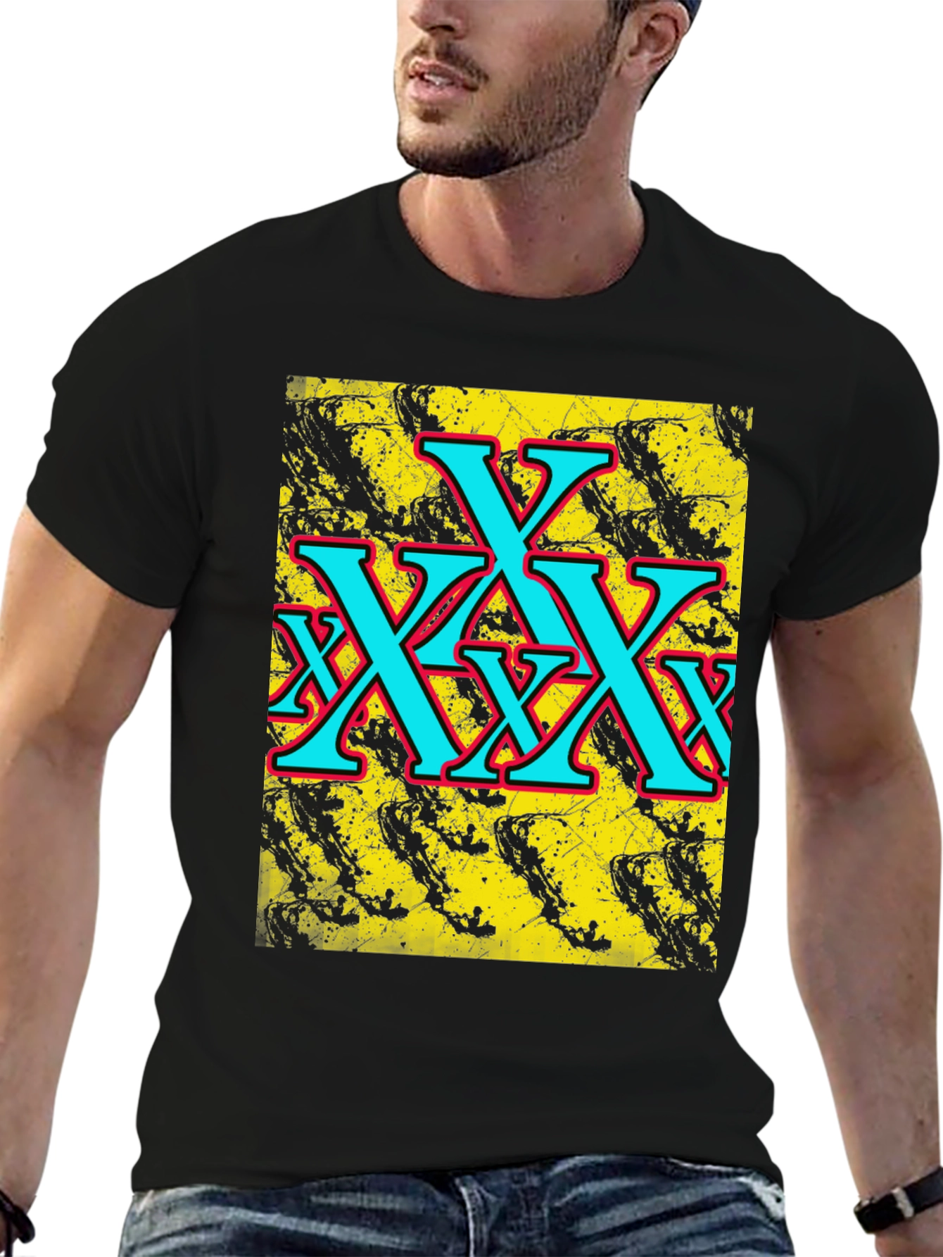 Abstract Triple X T-Shirt