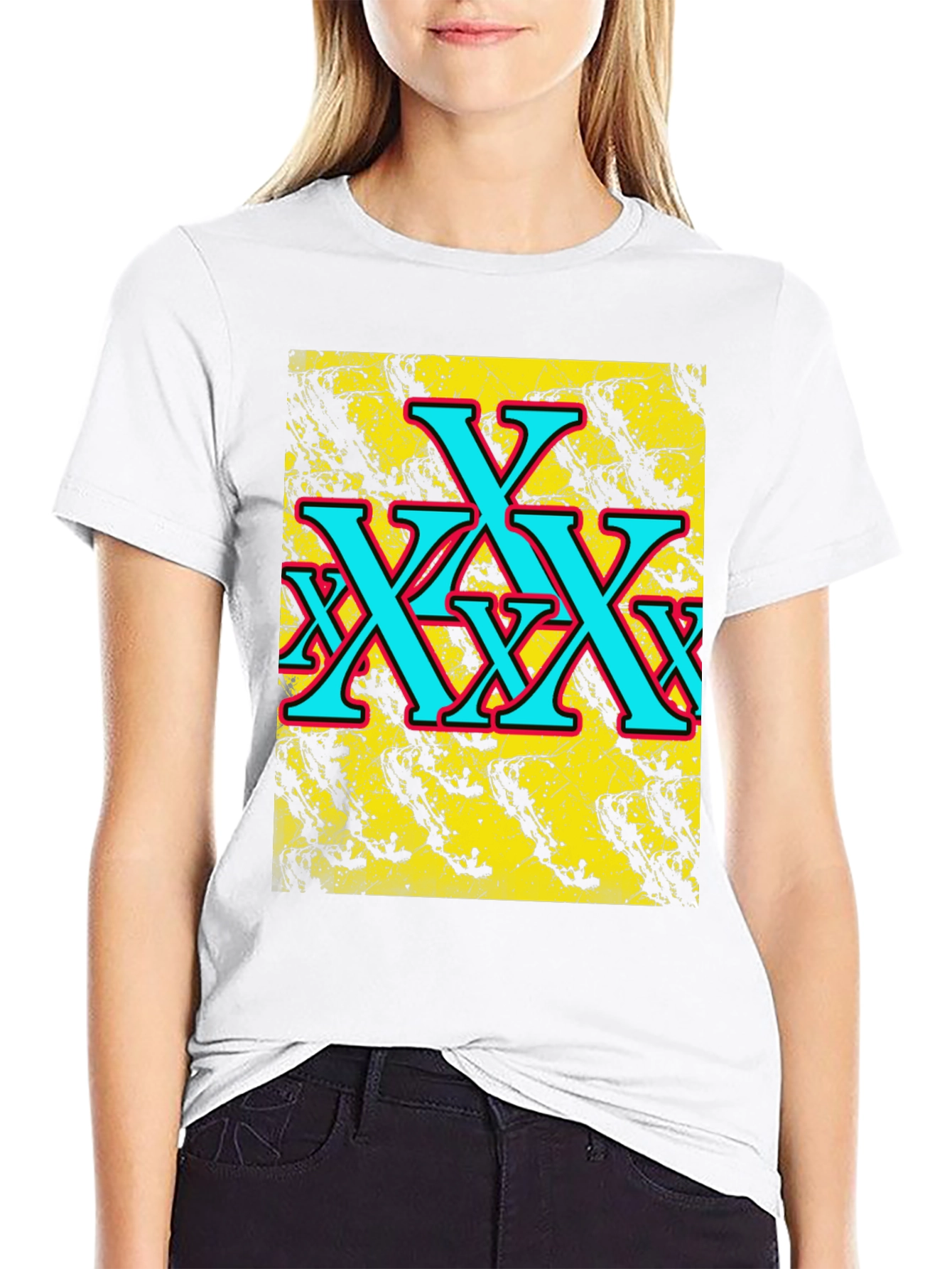 Abstract Triple X T-Shirt
