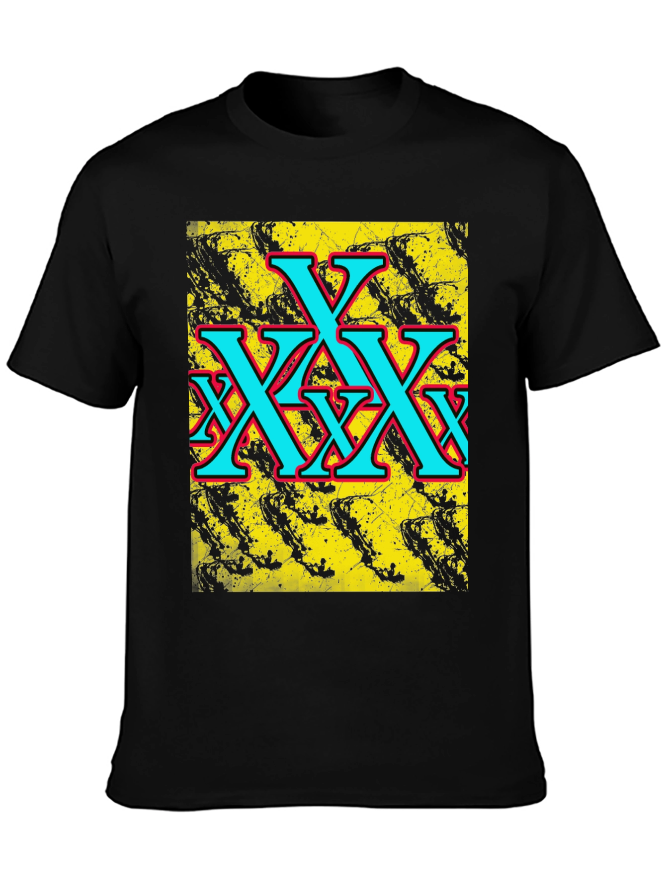 Abstract Triple X T-Shirt