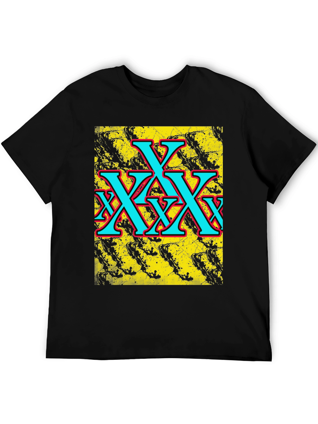 Abstract Triple X T-Shirt