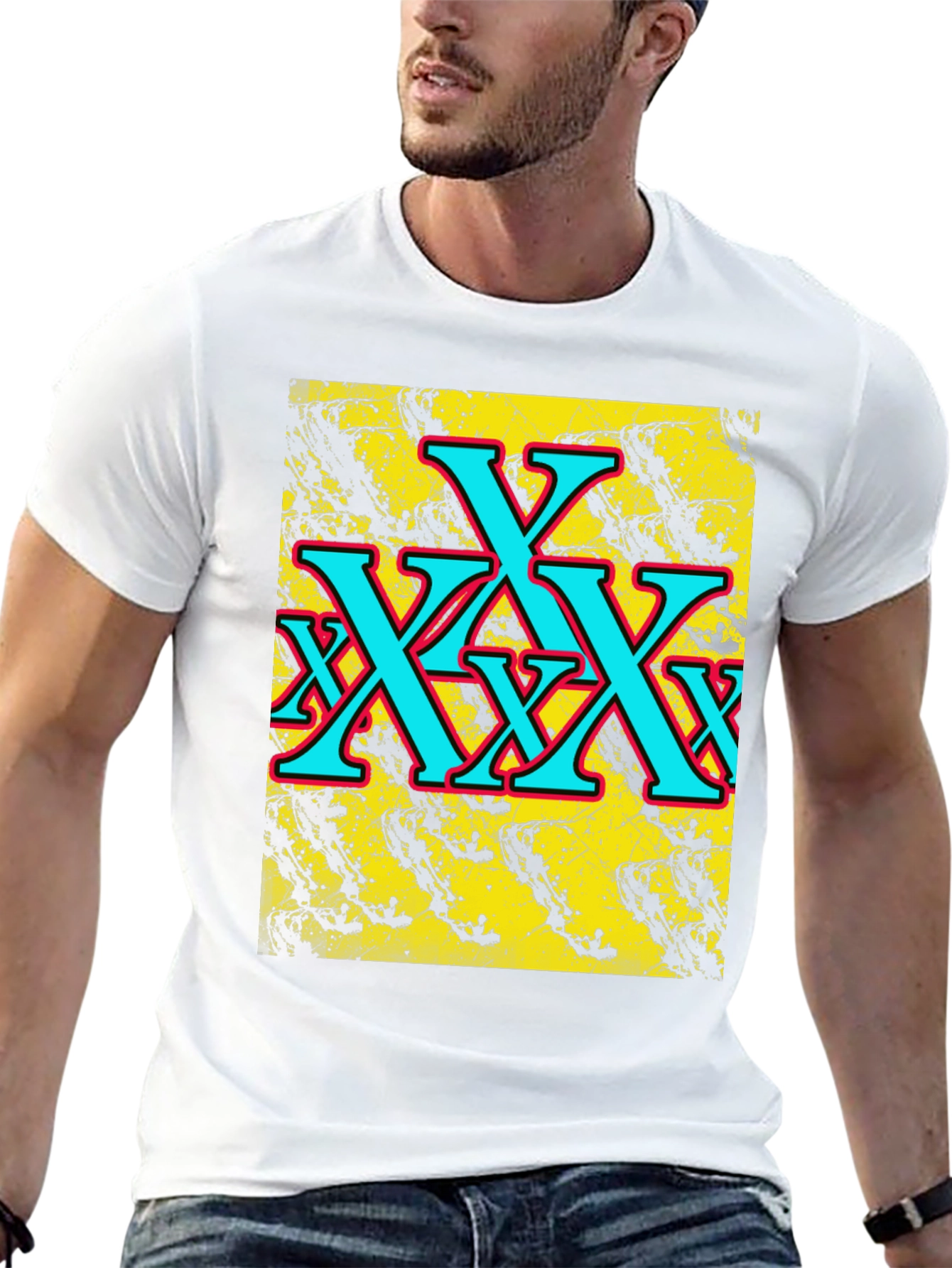 Abstract Triple X T-Shirt