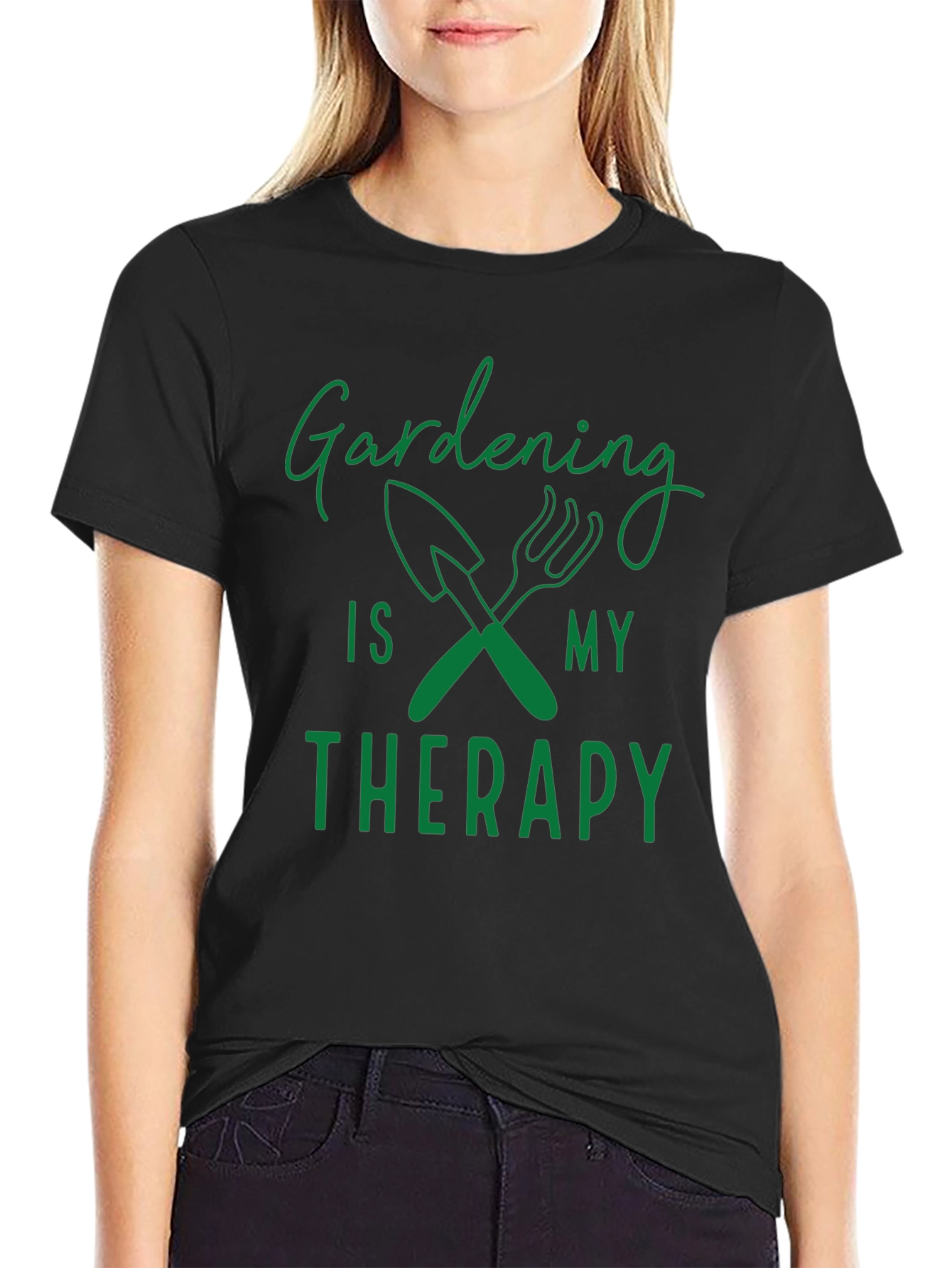 Gardening is My Therapy Graphic Tee