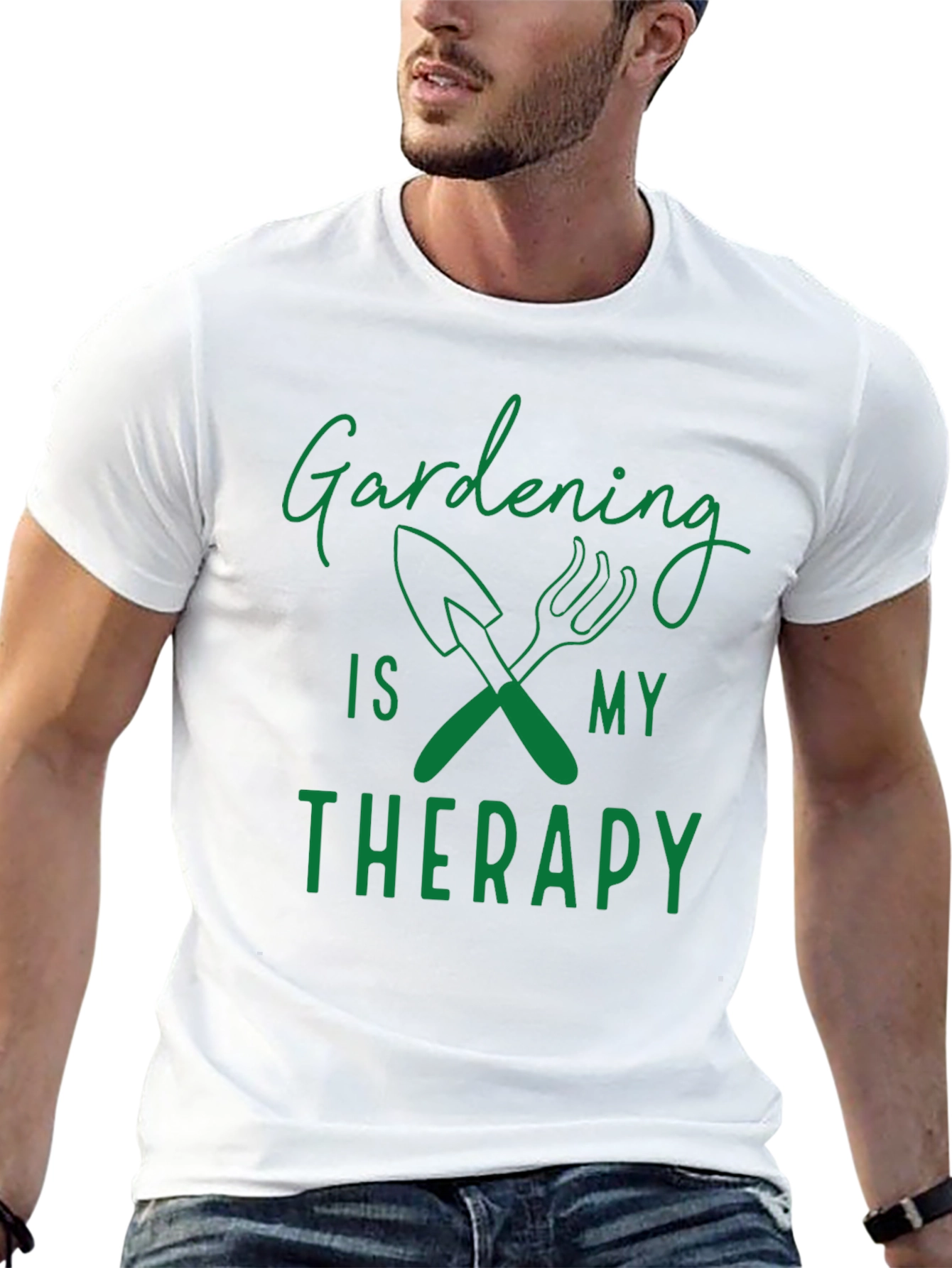 Gardening is My Therapy Graphic Tee