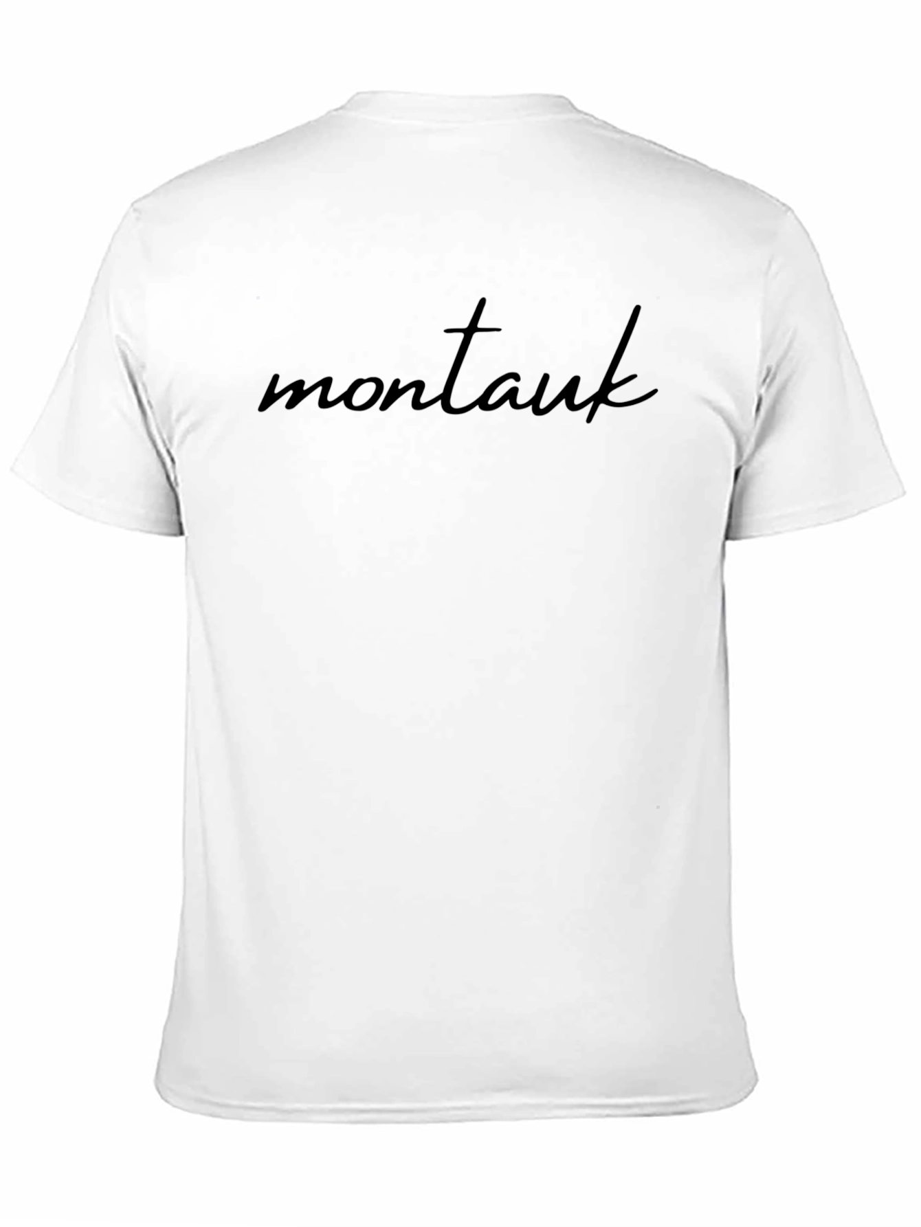 Montauk Black T-Shirt - Classic Style