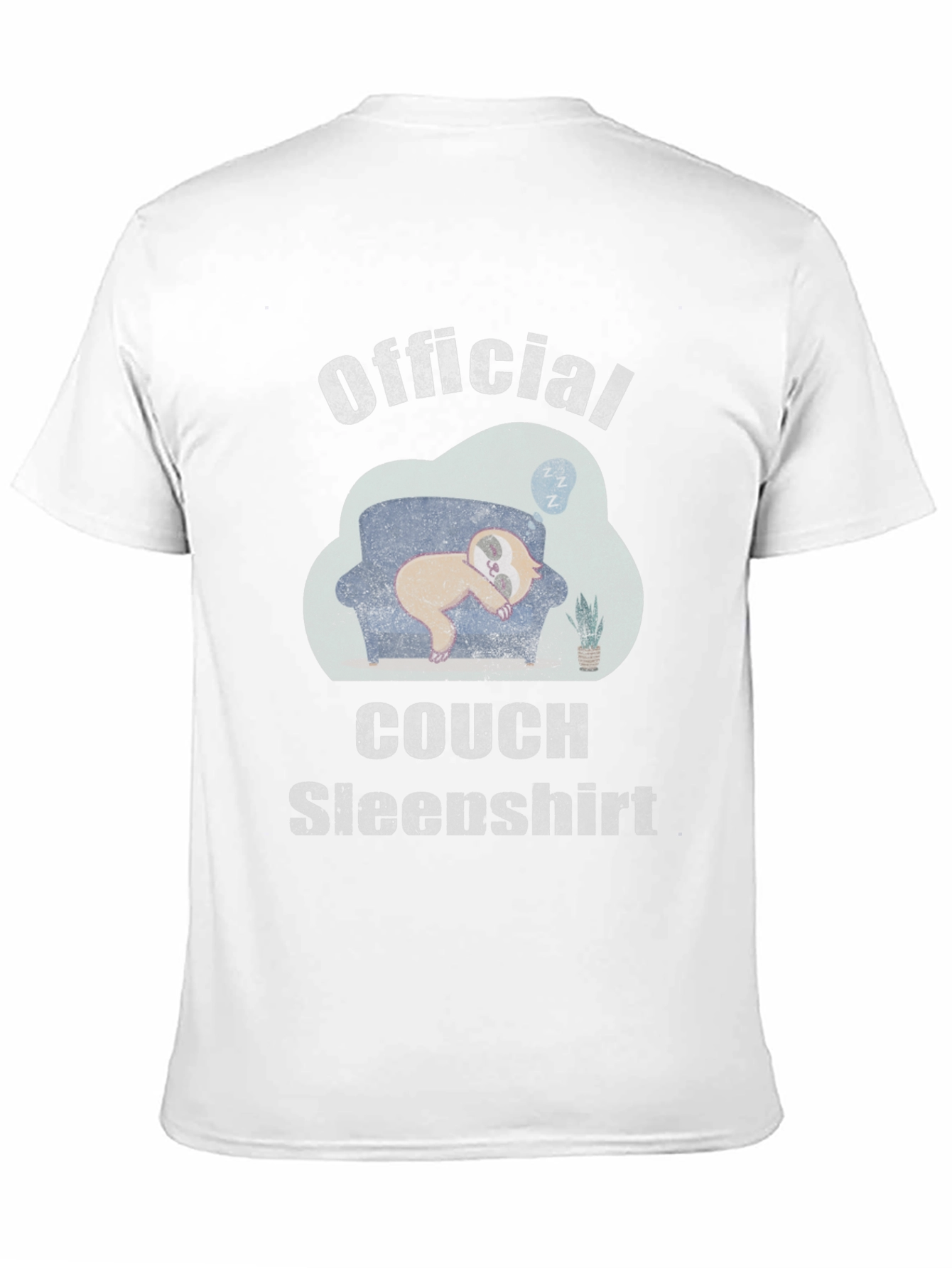 Official Couch Sleepshirt - Lazy Sloth Tee