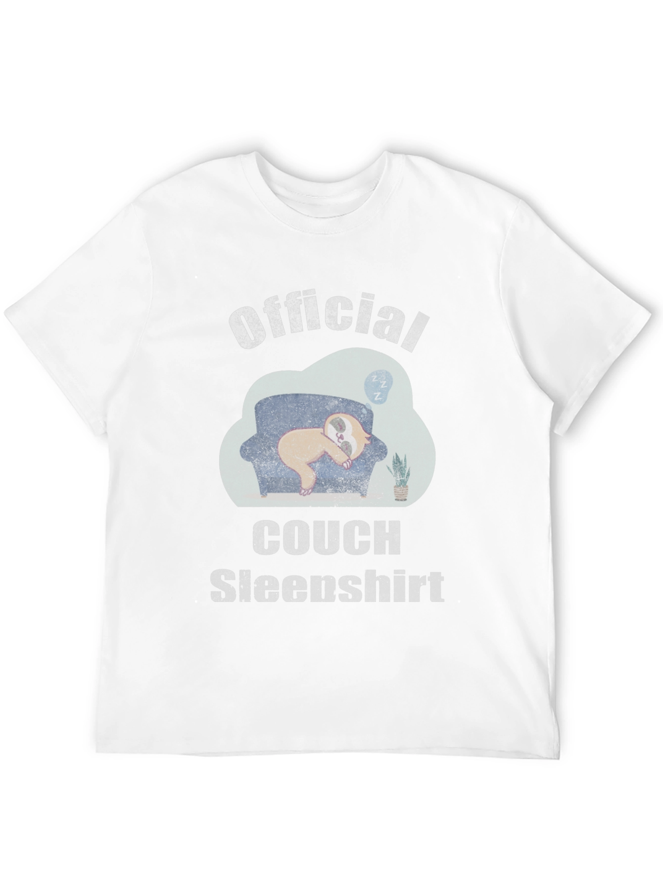 Official Couch Sleepshirt - Lazy Sloth Tee