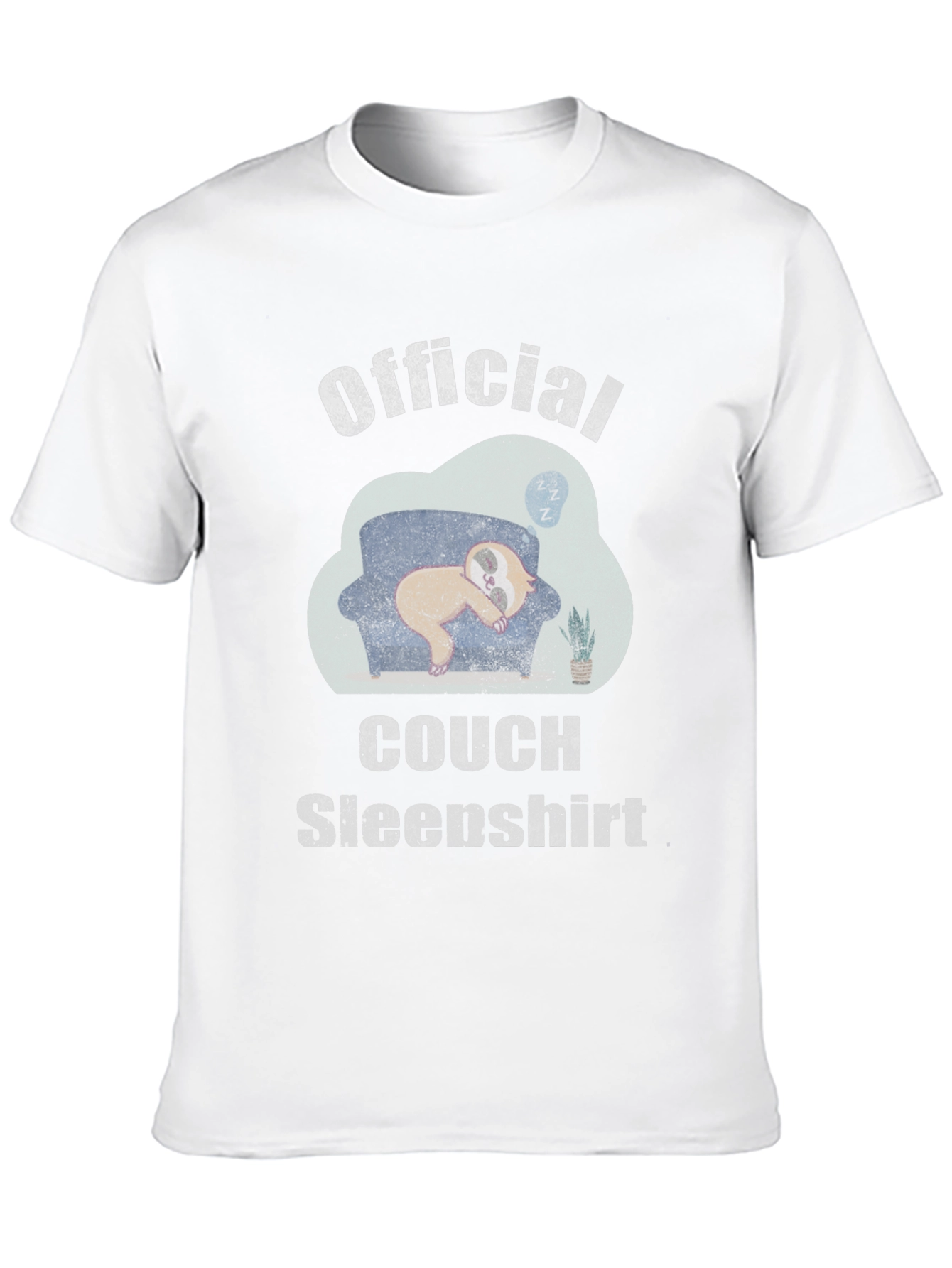 Official Couch Sleepshirt - Lazy Sloth Tee