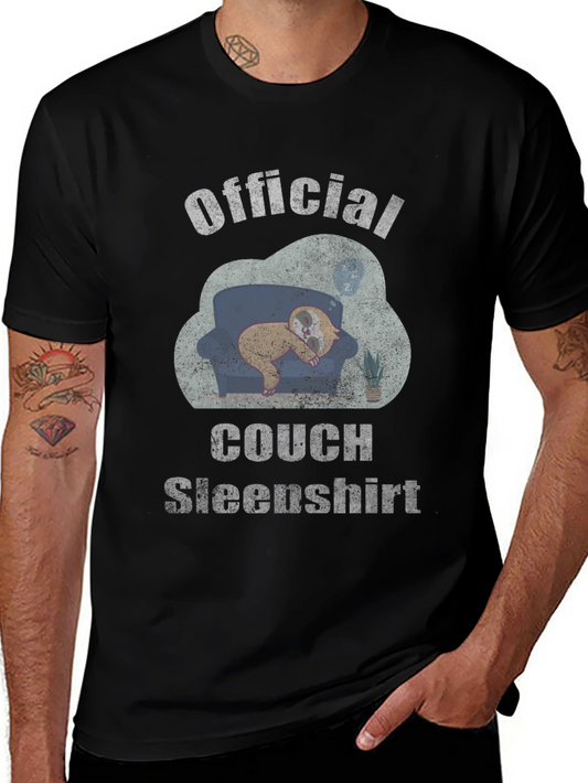 Official Couch Sleepshirt - Lazy Sloth Tee