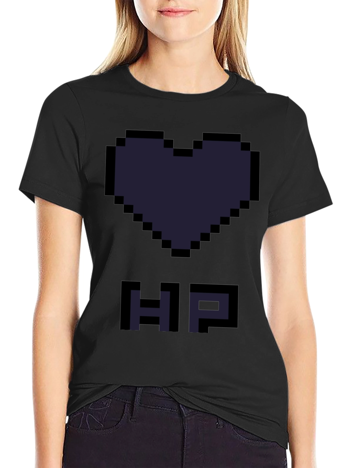 Pixel Heart HP T-Shirt - Gamer Style