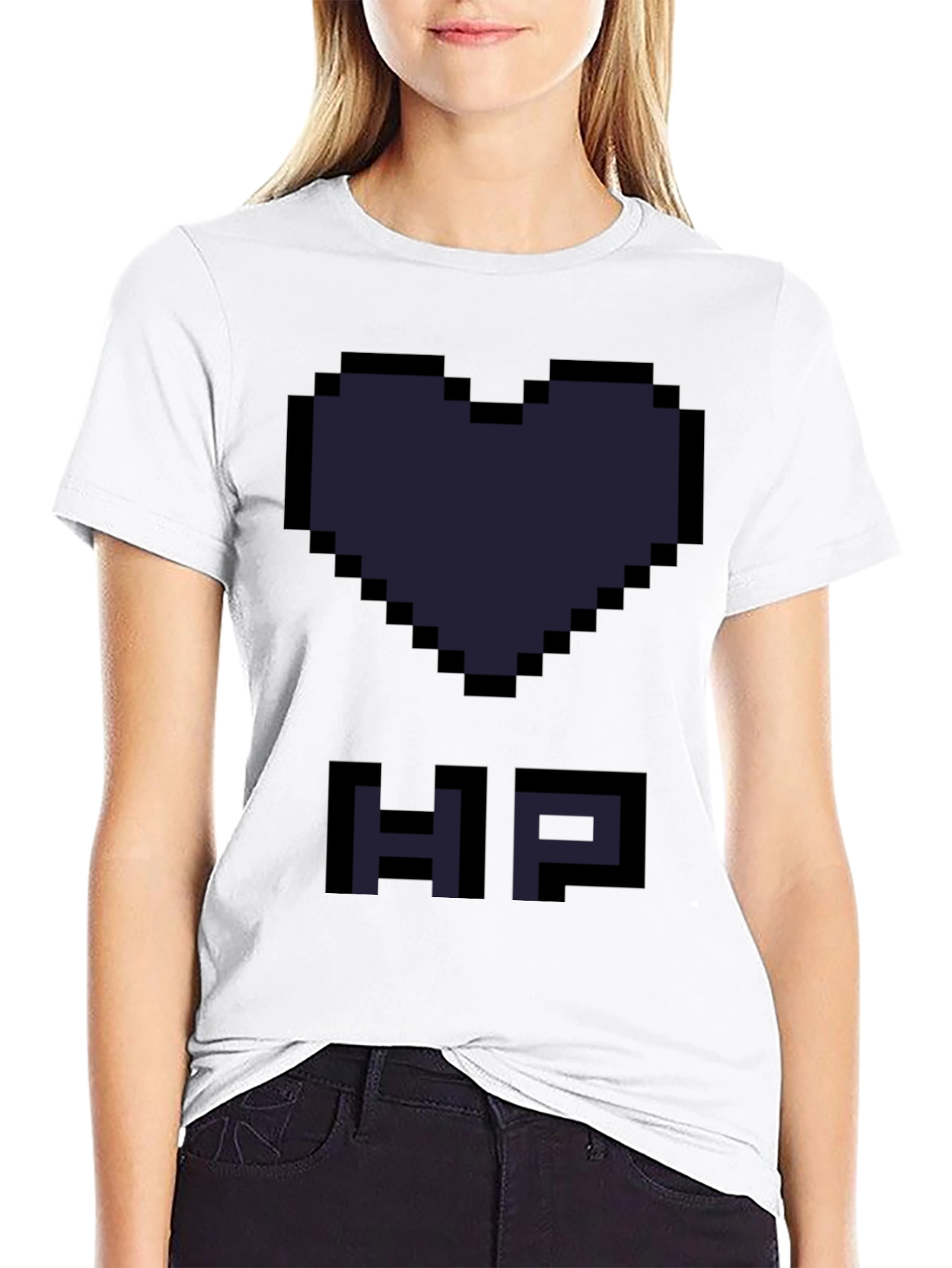 Pixel Heart HP T-Shirt - Gamer Style