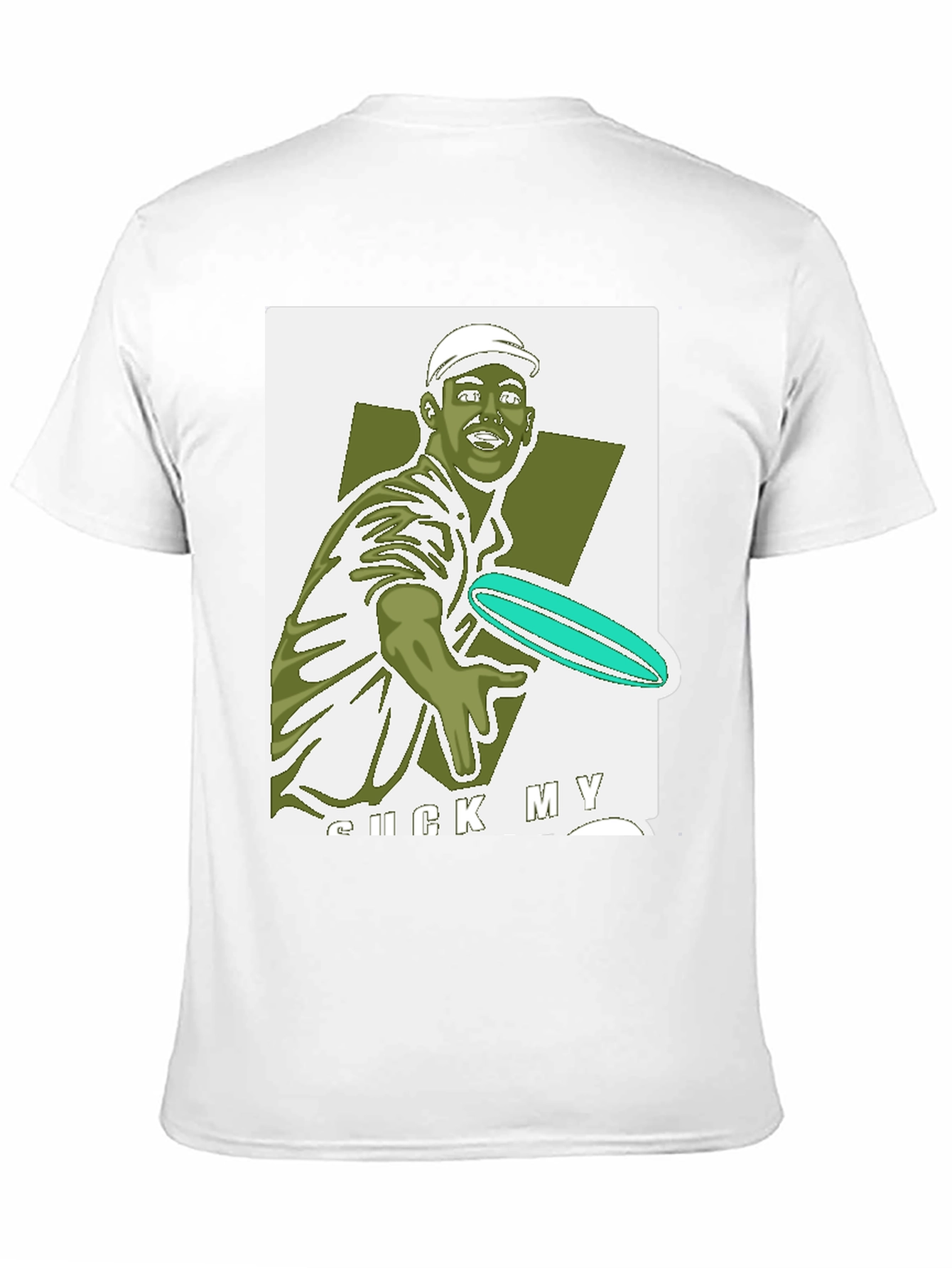 Frisbee Golf Black Tee