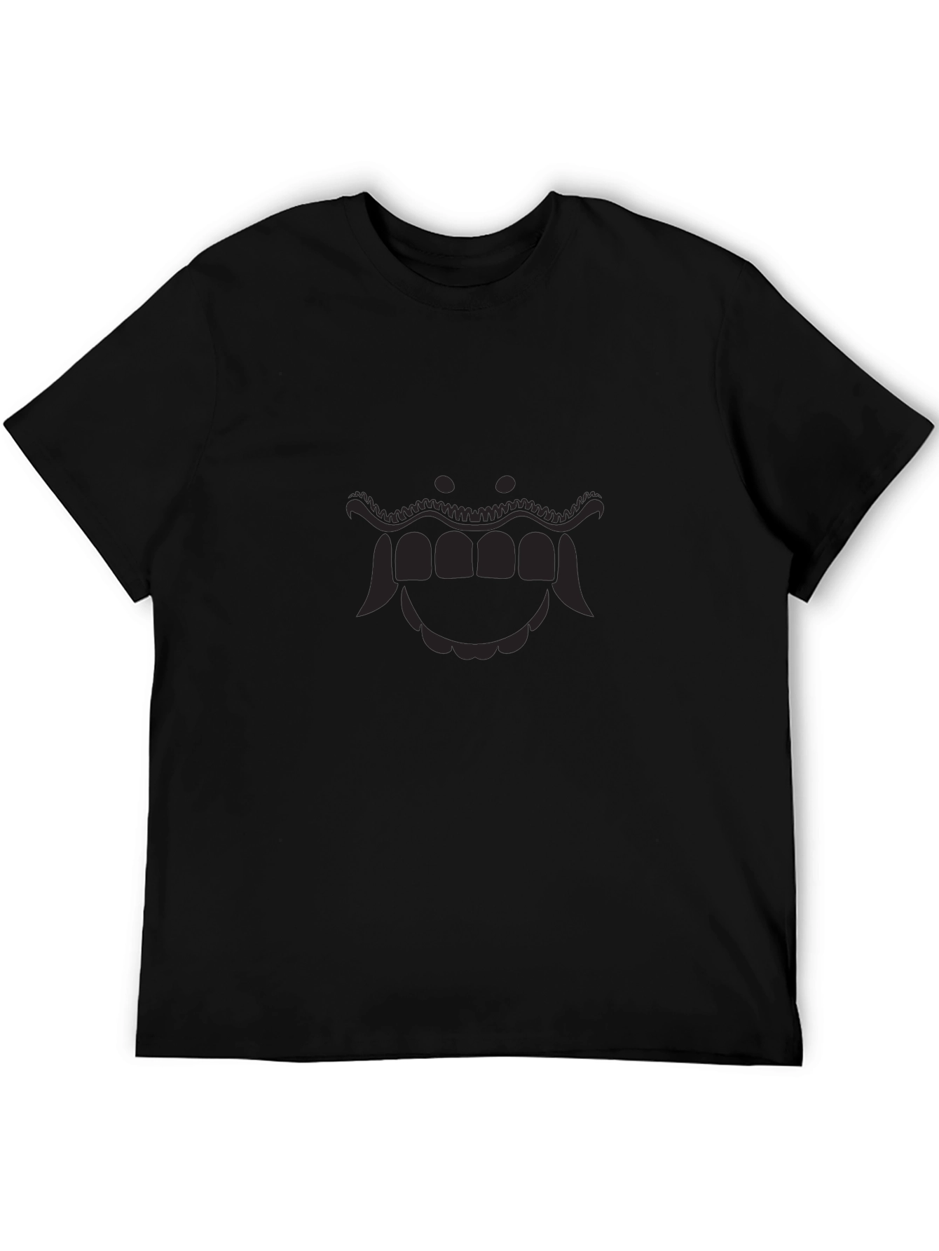 Black Oni Mask Graphic T-Shirt
