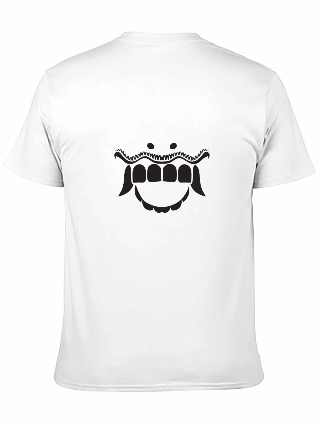 Black Oni Mask Graphic T-Shirt