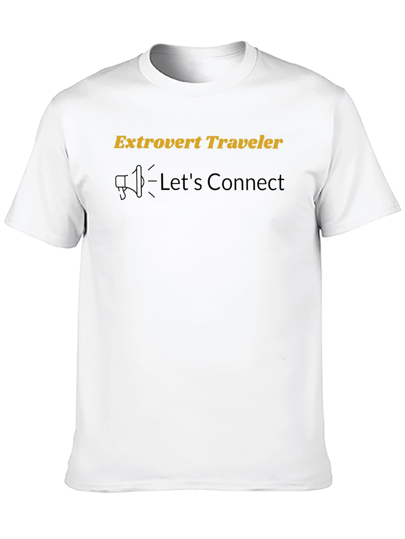 Extrovert Traveler T-Shirt - Lets Connect